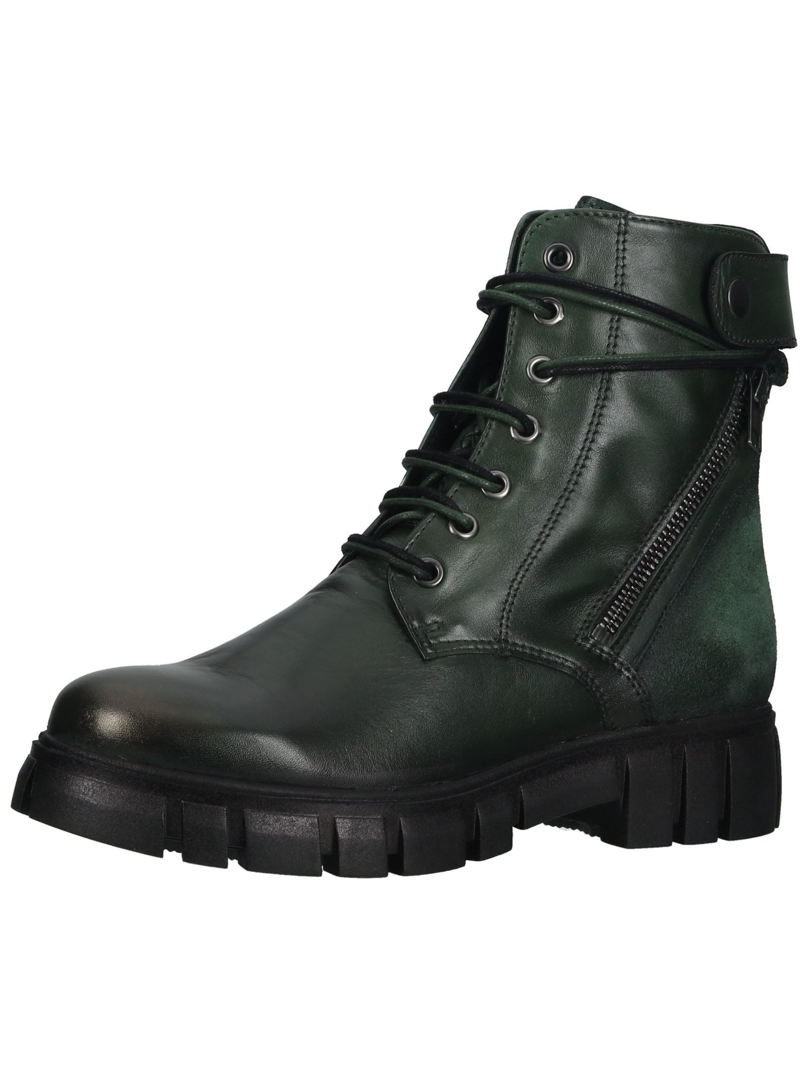 Lazamani Lazamani Stiefelette Leder Schnürstiefelette