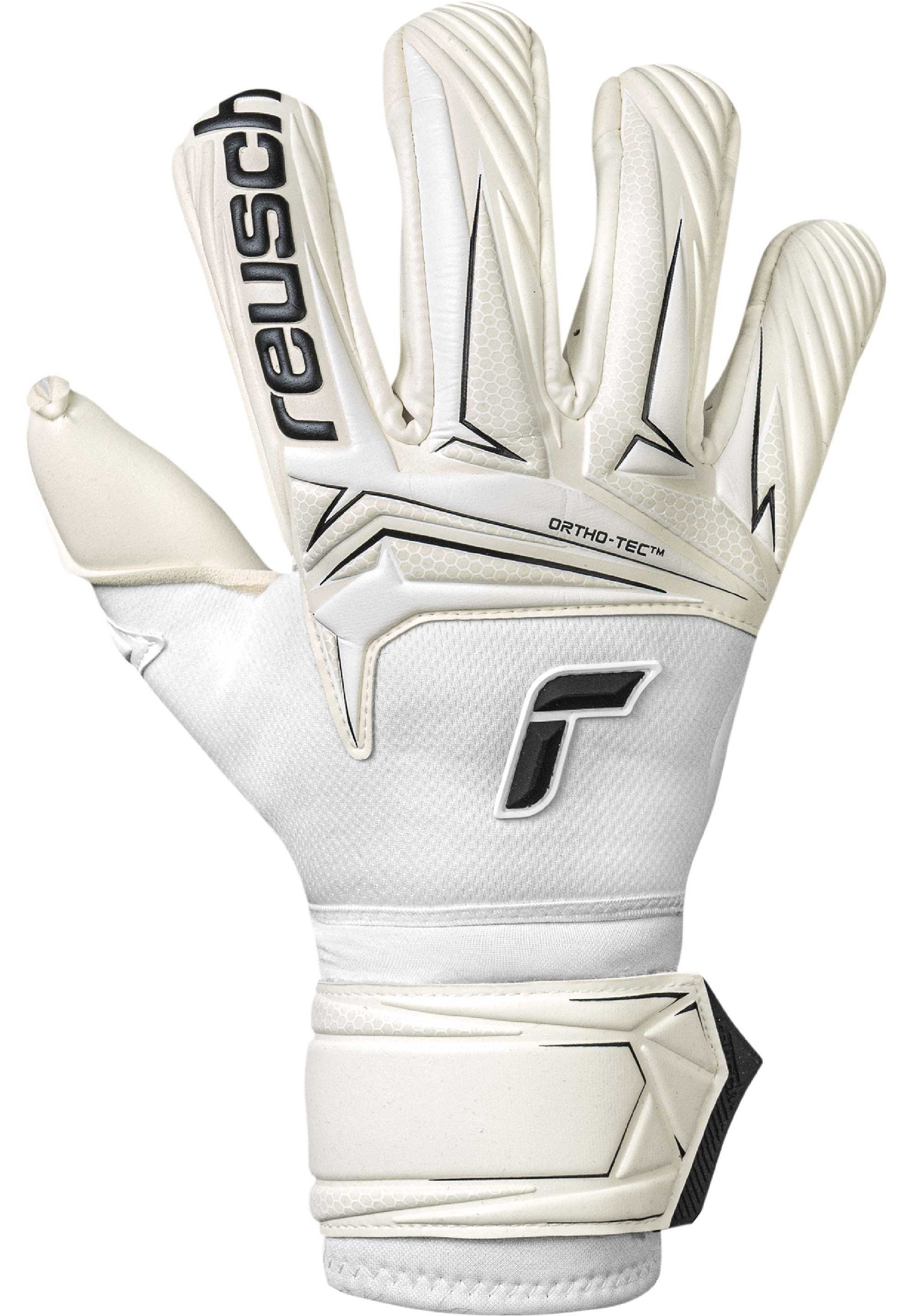 Reusch Torwarthandschuhe Attrakt Gold X Ortho-Tec mit integriertem Fingerschutz – Bild 2 von 5