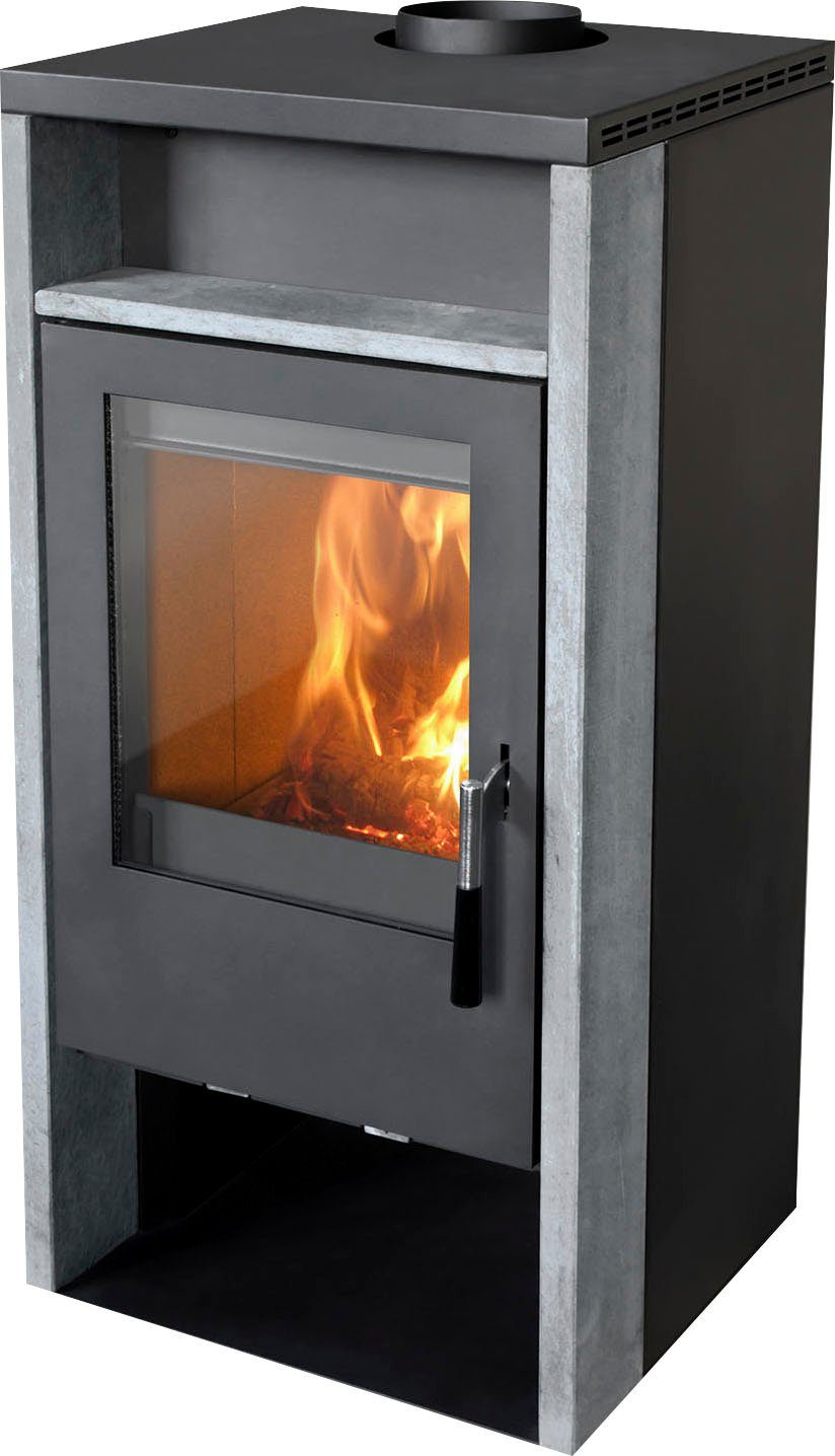 Zum niedrigsten Preis Firefix Kaminofen 6,4 kW, Kronos, Zeitbrand