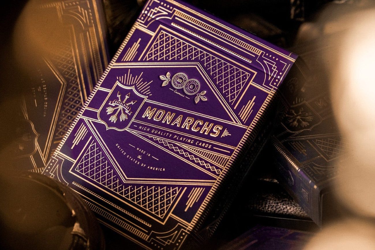 Theory11 Spiel Theory 11 Spielkarten Monarch Purple