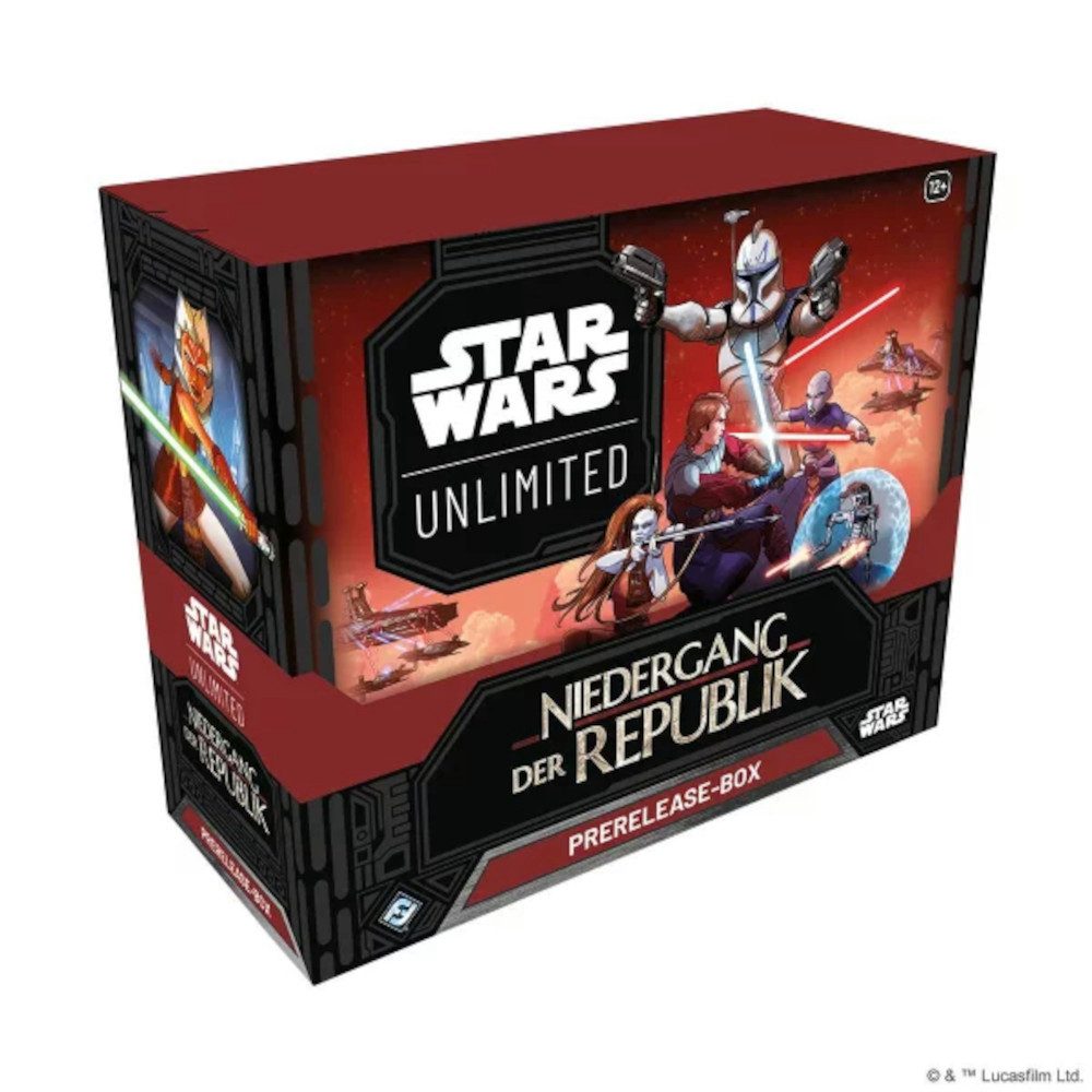 Sammelkarte Star Wars: Unlimited - Niedergang der Republik Prerelease Box (deutsch