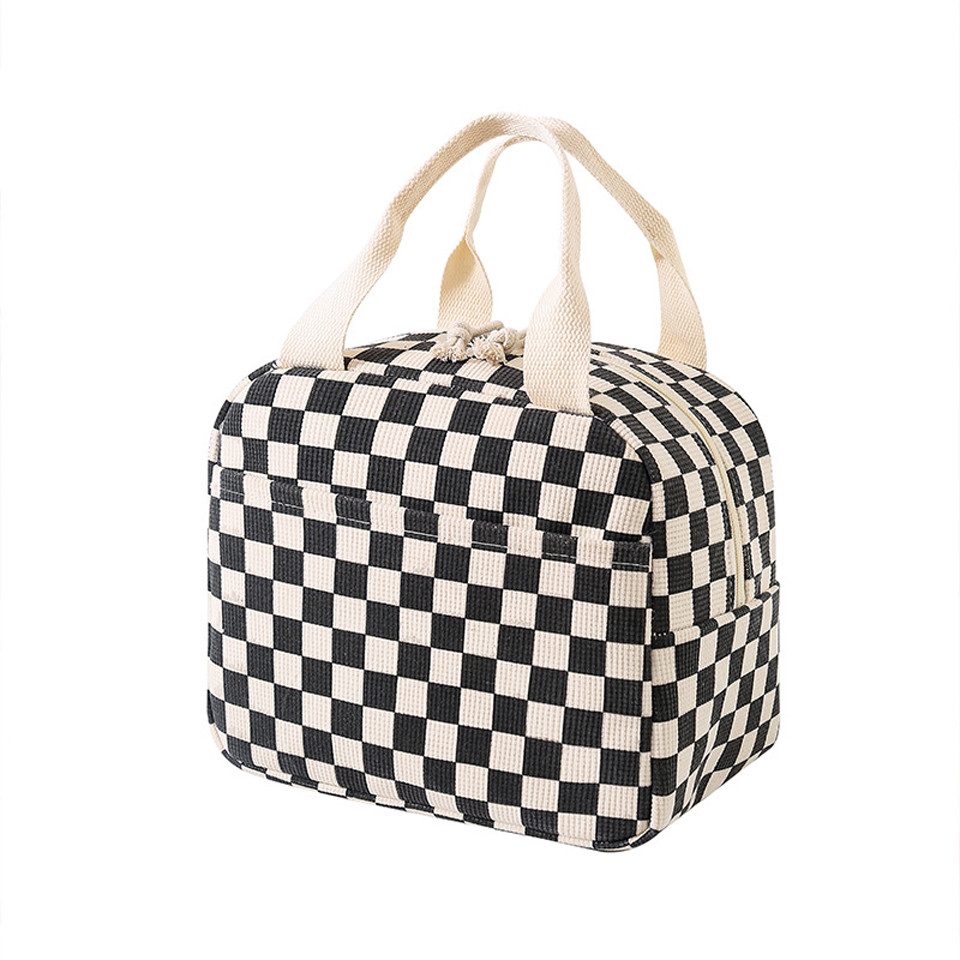 Kühltasche Corduroy Kühltasche, Tragbare Lunch-Tasche, Thermobehälter