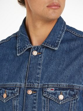 Tommy Jeans Jeansjacke RYAN RGLR TRCKR JCKT leichte Used-Effekte