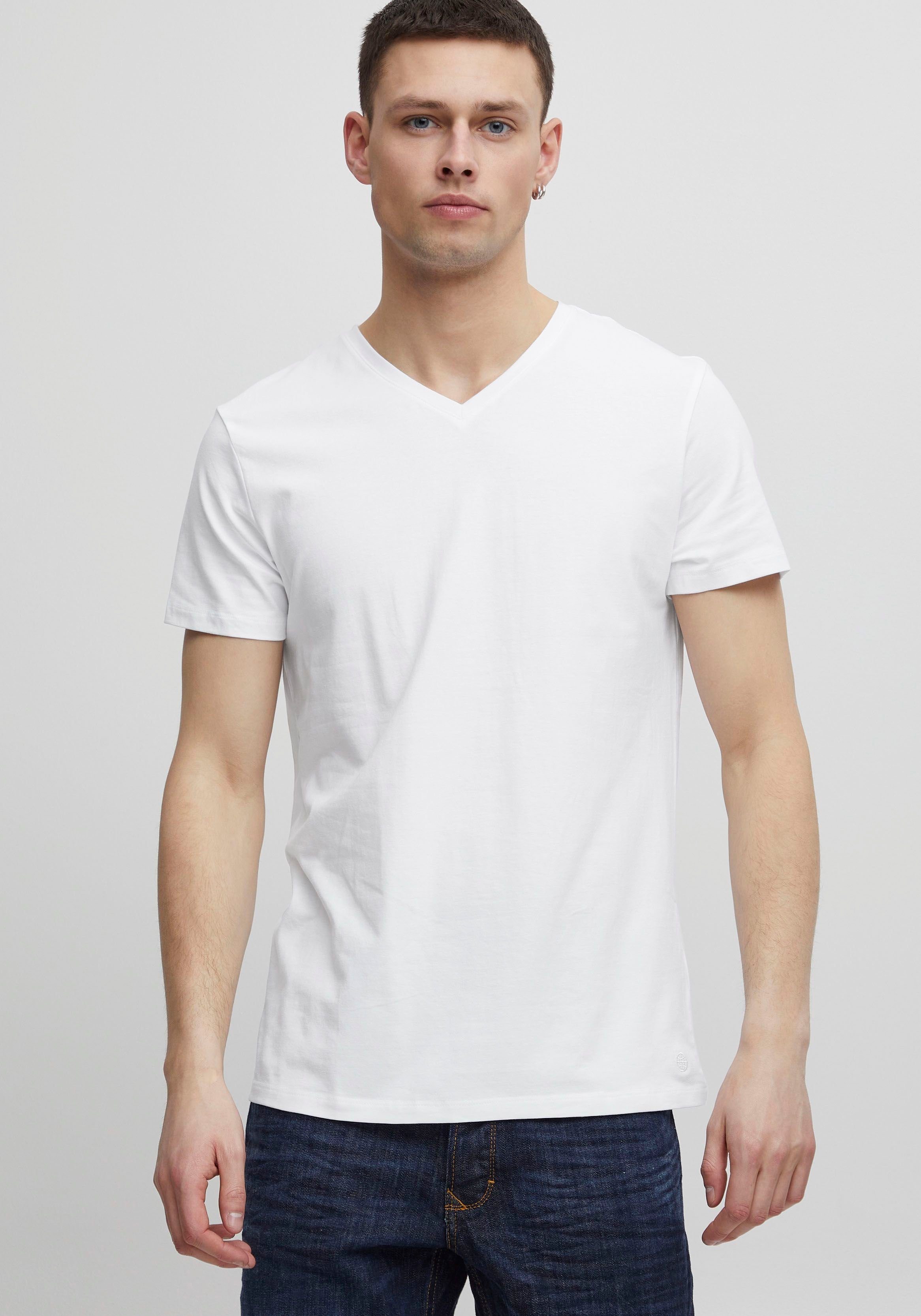 WHITE 2er-Pack) Blend T-Shirt (Packung, 2-tlg.,