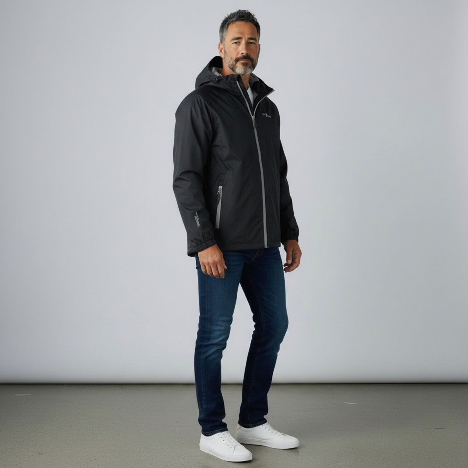 Blue Wave Funktionsjacke Fabian Herren Outdoor-Jacke Fabian - Regenjacke Wander- und Fahrradjacke