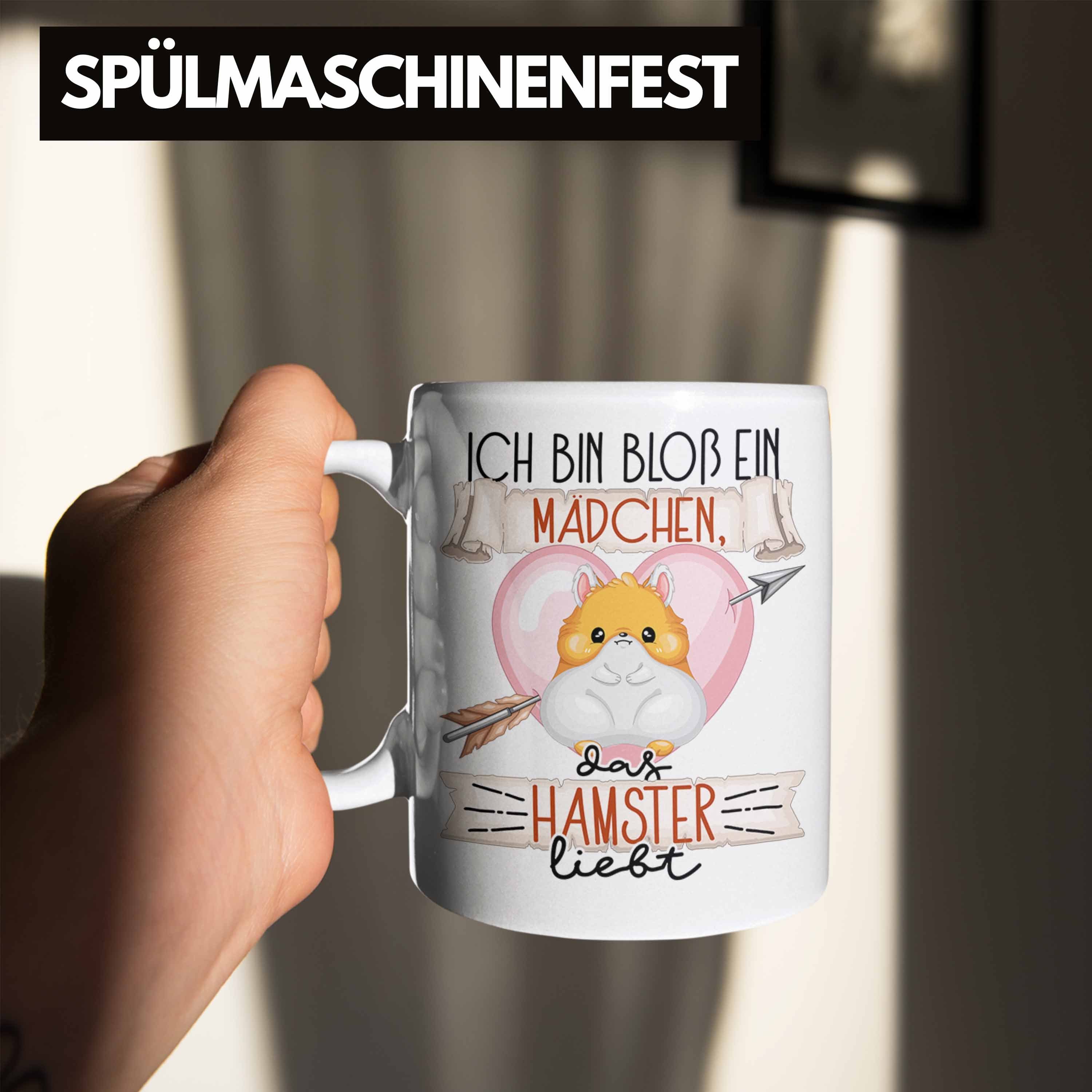 Ein Hamster Lie Bloß Hamster Ich Tasse Geschenk Tasse Bin Das Frauen Mädchen Weiss Trendation