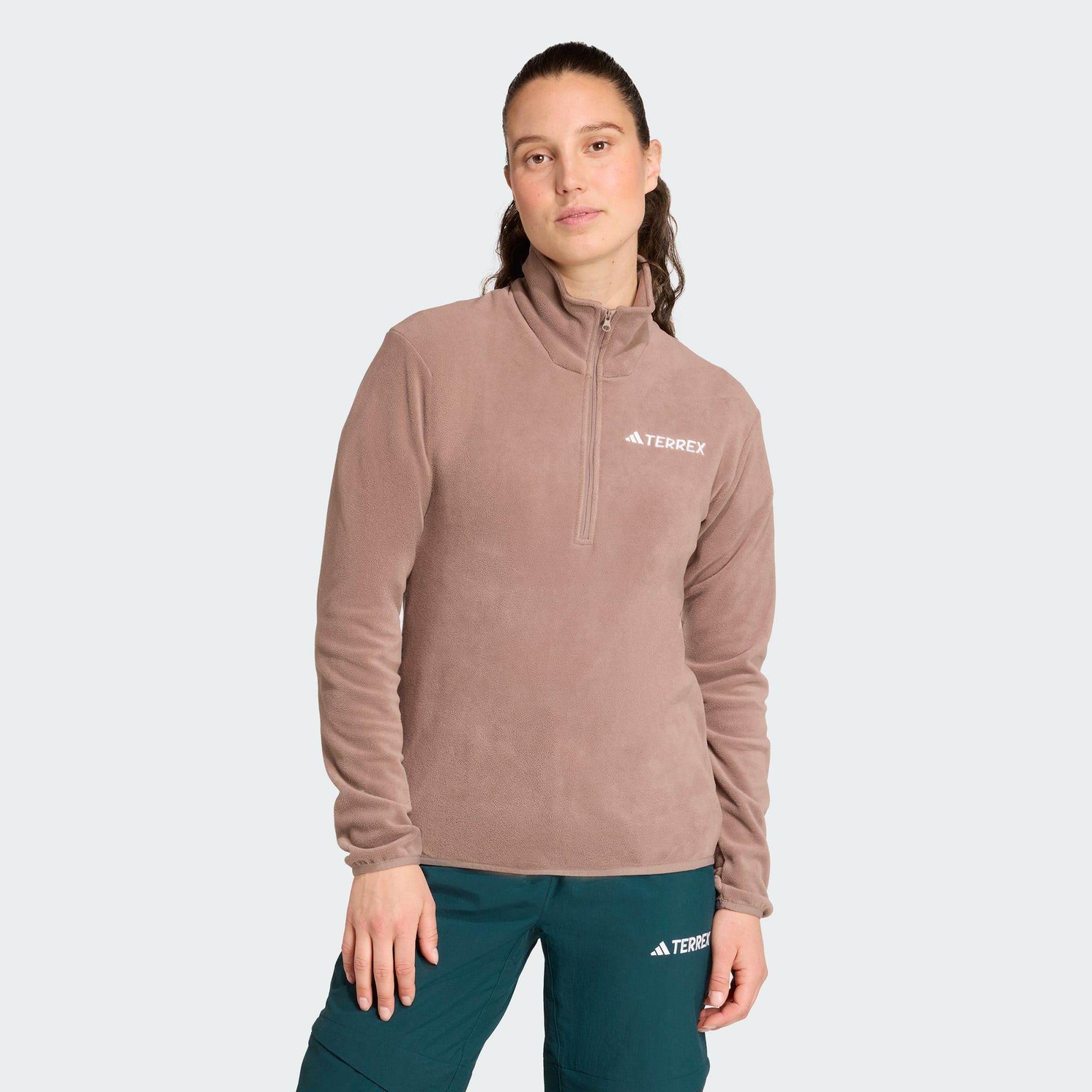adidas TERREX Fleeceshirt MULTI ESSENTIALS 1/2 ZIP FLEECEOBERTEIL (1-tlg) günstig online kaufen