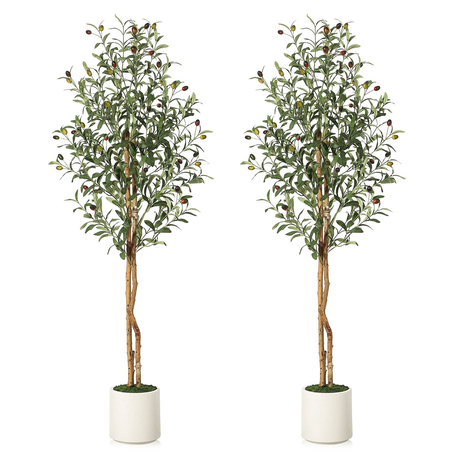 Kunstbaum Künstliche Olivenbäume für den Innenbereich, günstig online kaufen