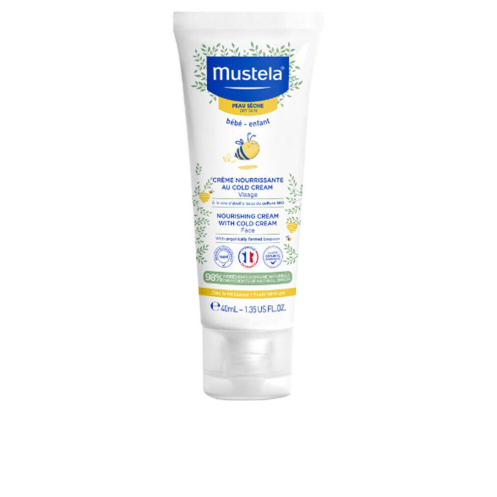 Mustela Körperpflegemittel BABY-KIND pflegende Gesichtscreme mit Cold Cream 40 ml