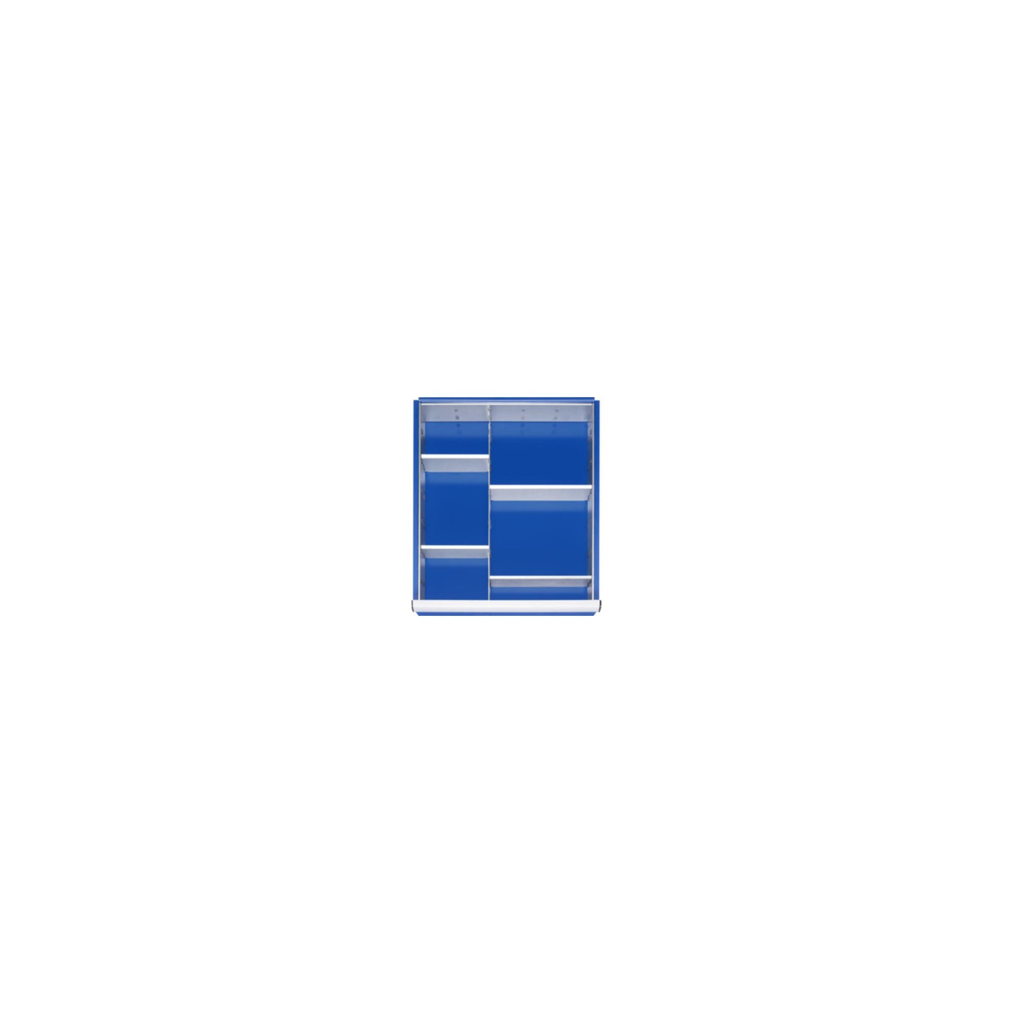 RAU Sortimentskasten Rau Schubladen-Einteilungs-Set Schublade-L H 180-360mm 1 Trenn + 4 Ste