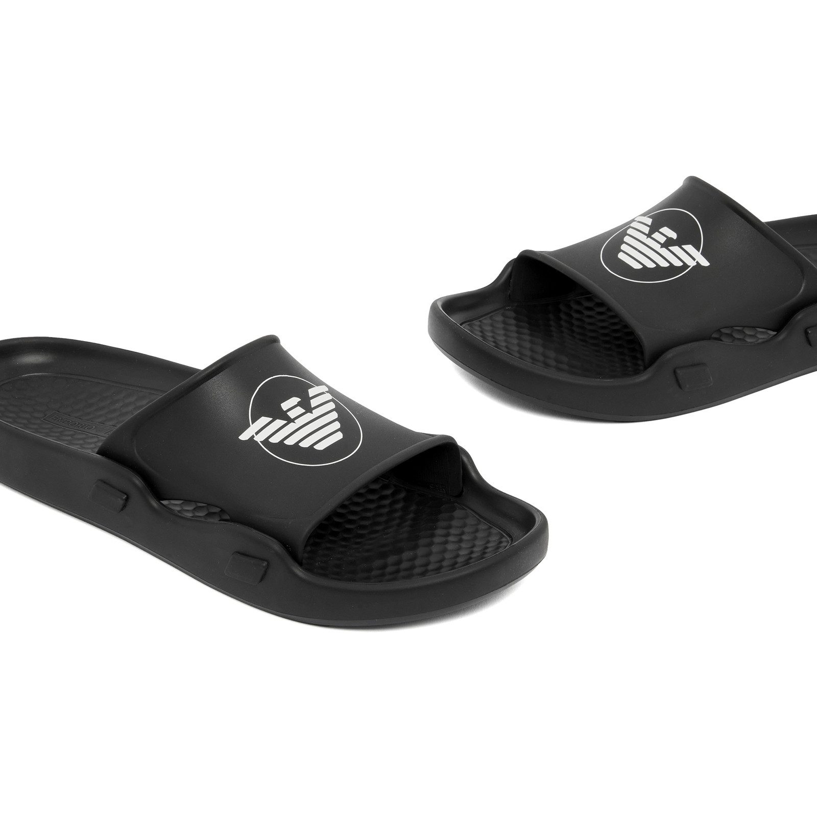 Emporio Armani Badeschuh Badepantolette mit Logo