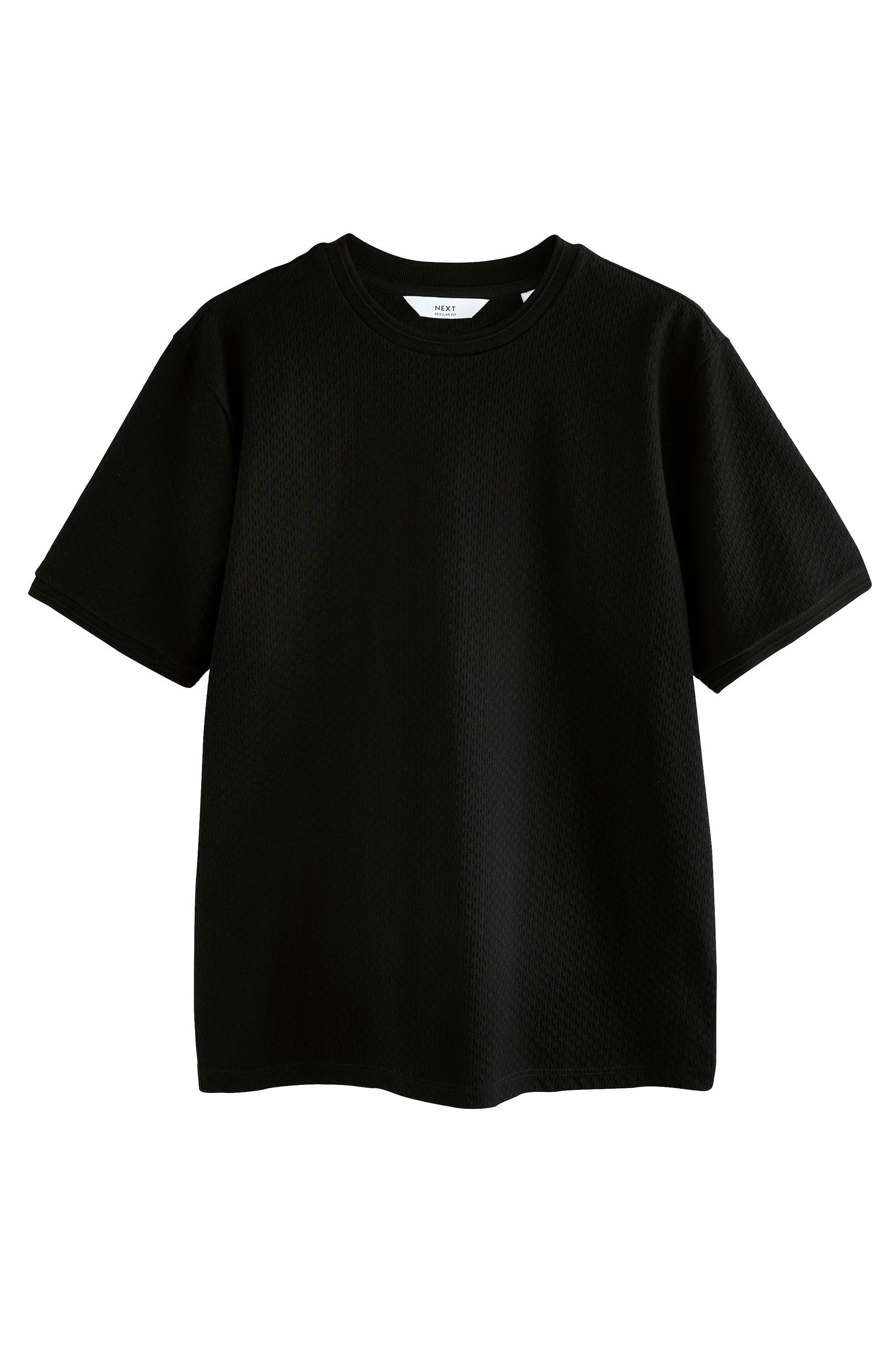 Next T-Shirt Strukturiertes T-Shirt (1-tlg) günstig online kaufen