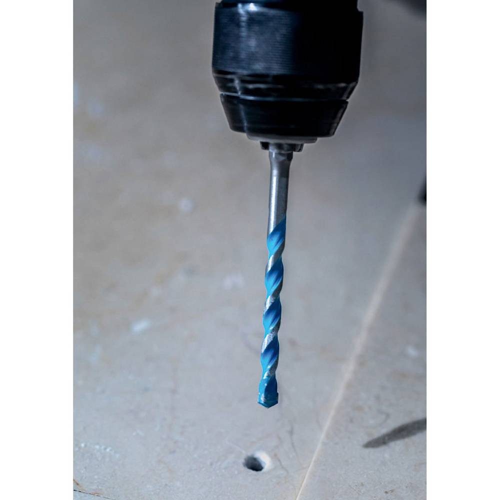 BOSCH Mehrzweckbohrer EXPERT HEX-9 Multi Construction Bohrer-Set, 4/5/6/8/10/12 mm