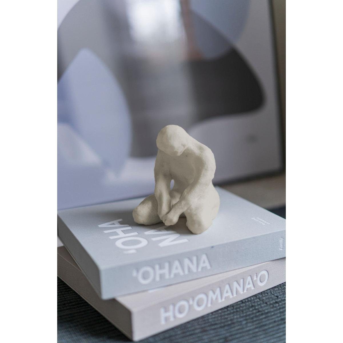 Mette Ditmer Skulptur Meditating Off-White Skulptur Piece Art Man