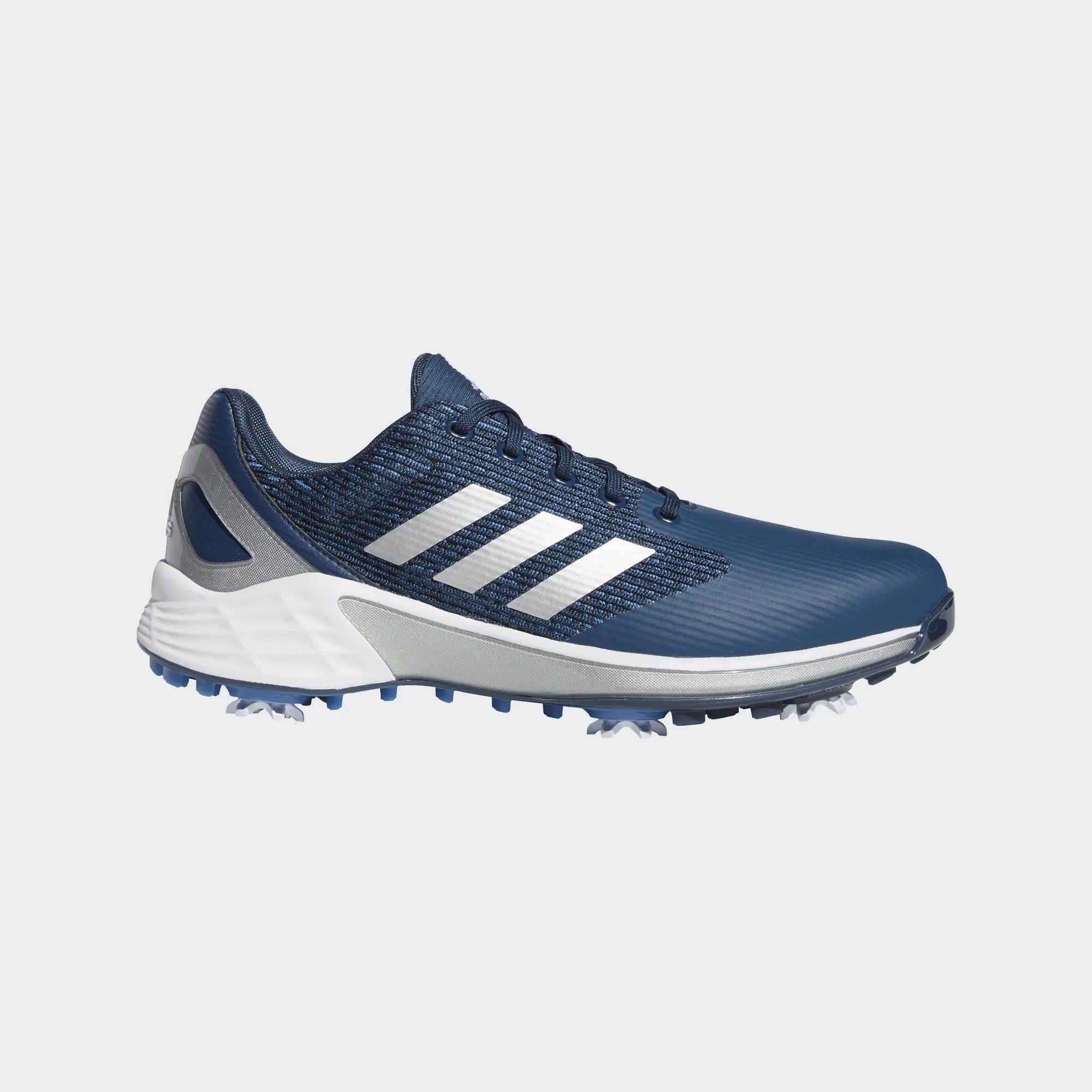 Motion Herren adidas ZG Golfschuh Grey/Blue/Yellow 21 Sportswear Zwischensohle Adidas Boost