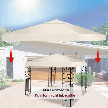 COSTWAY Pavillon-Schutzhülle »Dachplane für Pavillon«