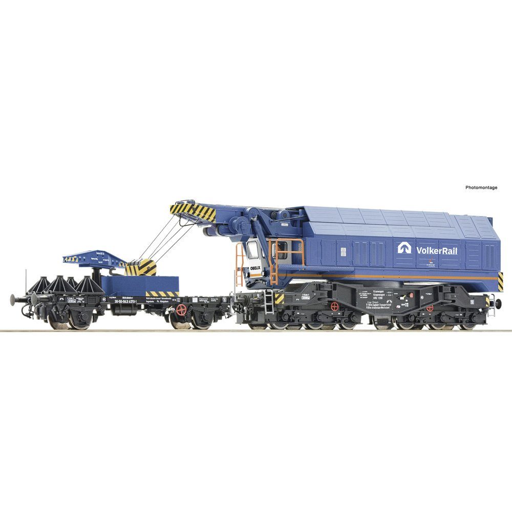 Roco Diesellokomotive Roco 7320023 H0 Digital-Eisenbahndrehkran der VolkerRail