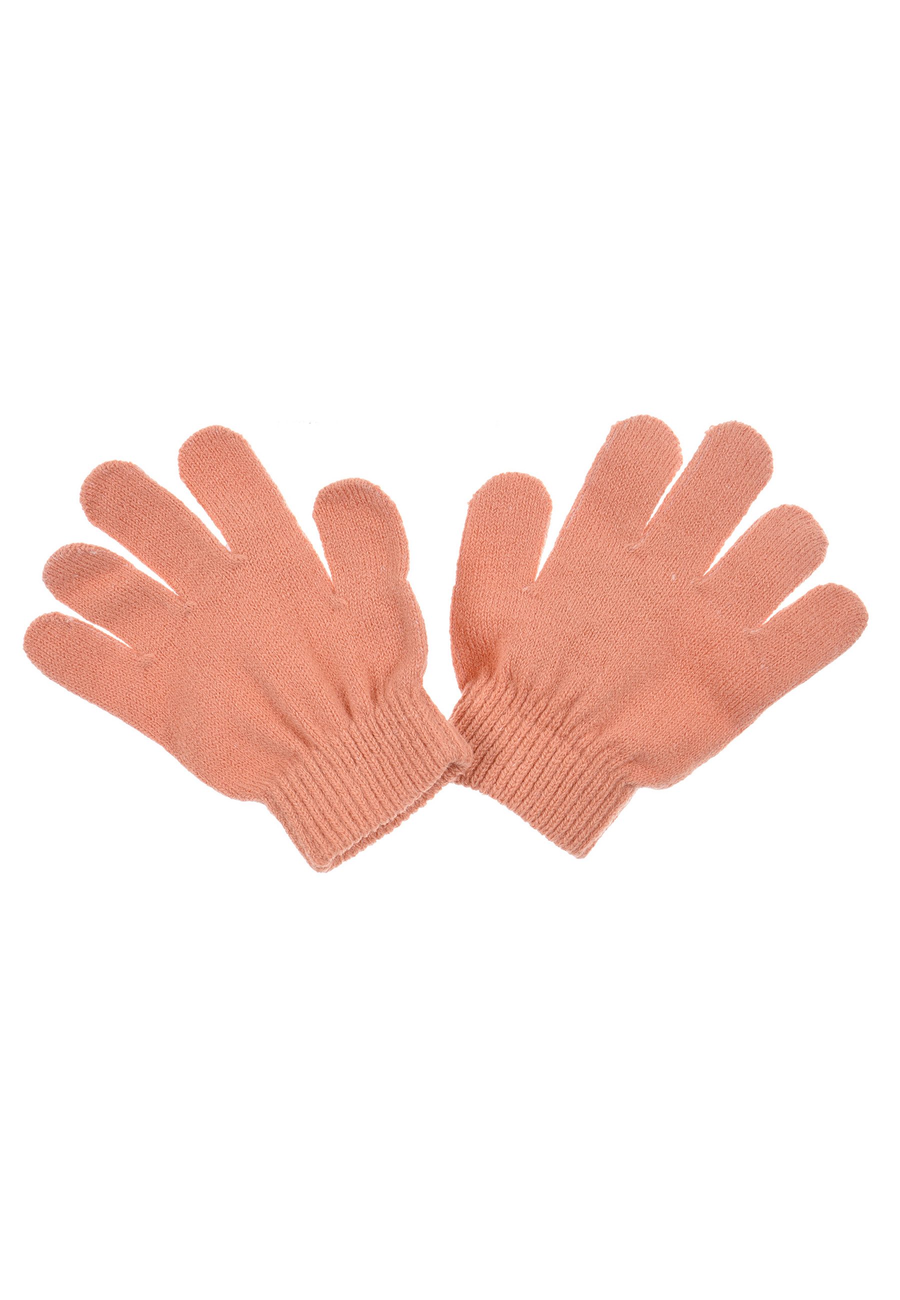 Peppa Pig Bommelmütze Peppa Wutz Kinder Mädchen Winter-Set Winter-Mütze Handschuhe (SET)