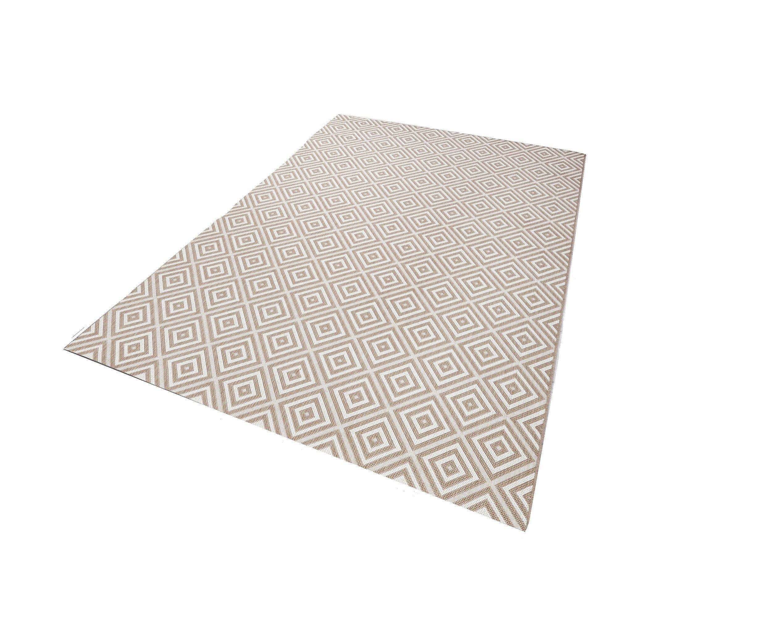 designimpex Outdoorteppich In- & Outdoor Terrasse Wintergarten 200 x 290 cm OD, Rechteck, Höhe: 8 mm