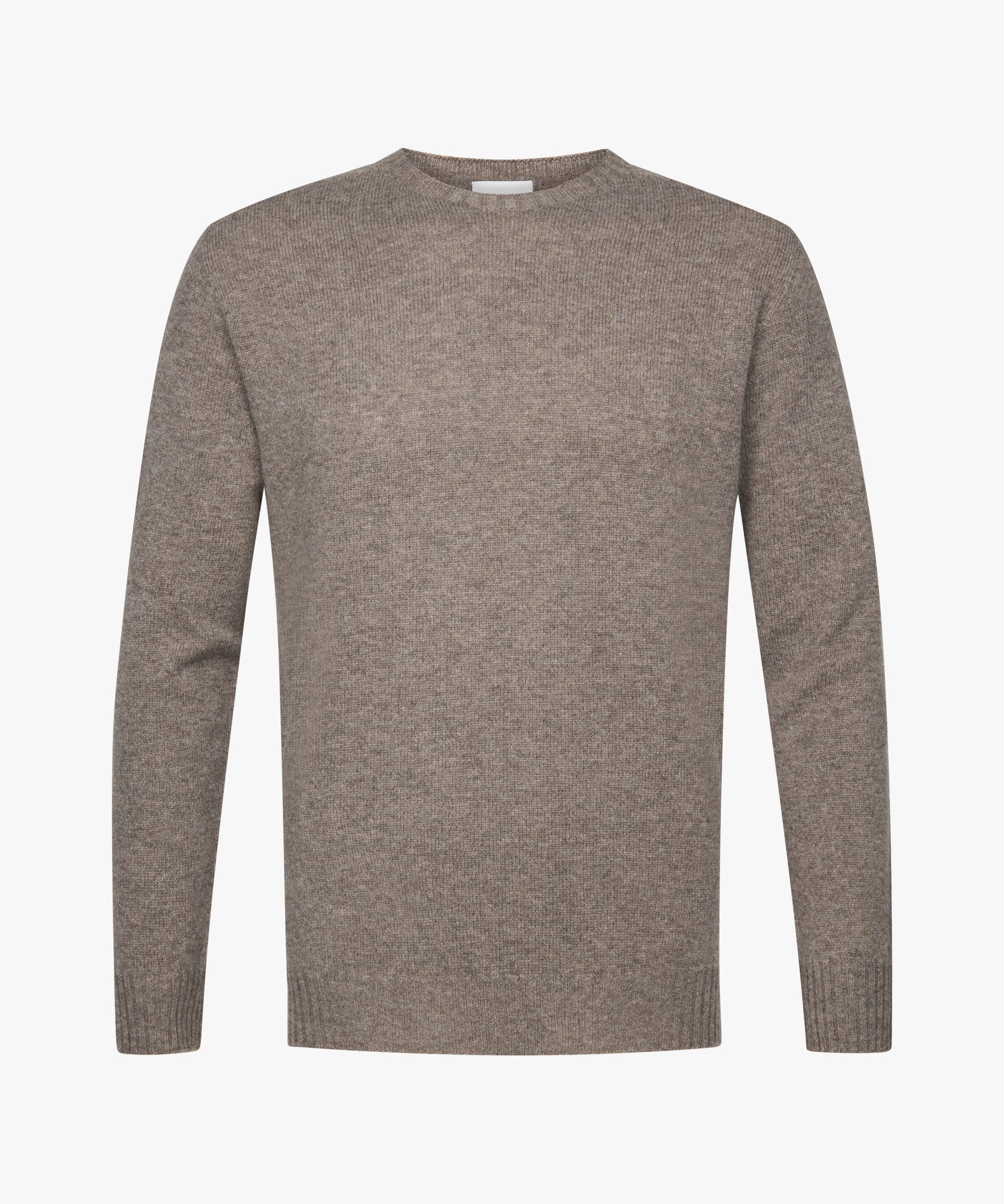 Profuomo Strickpullover PULLOVER CREW NECK L BROWN