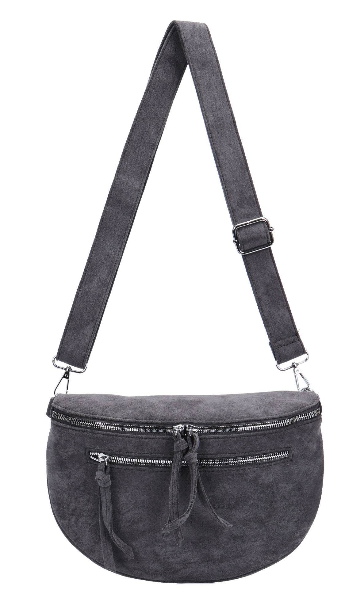 ITALYSHOP24 Bauchtasche Damen Gürteltasche Hüfttasche Bodybag Handytasche U günstig online kaufen