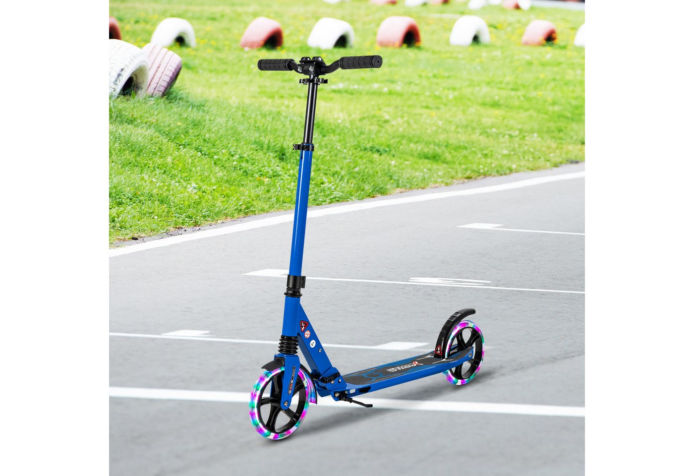 Thumbnail - COSTWAY Scooter, Roller klappbar, kinder ab 8 jahre