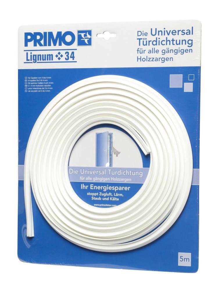 Primo Türbodendichtung Primo Universaldichtung Holzzarge Lignum 34 weiß – Bild 2 von 2