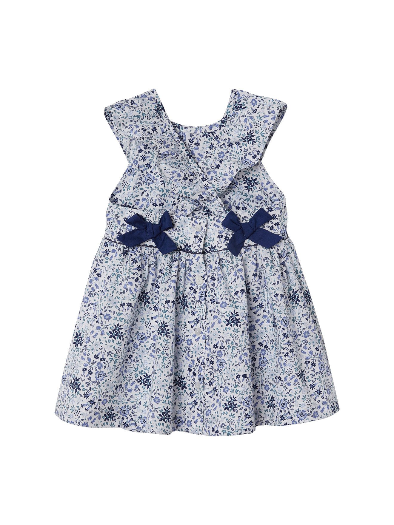 vertbaudet Minikleid Festliches Baby Kleid Blumenmuster