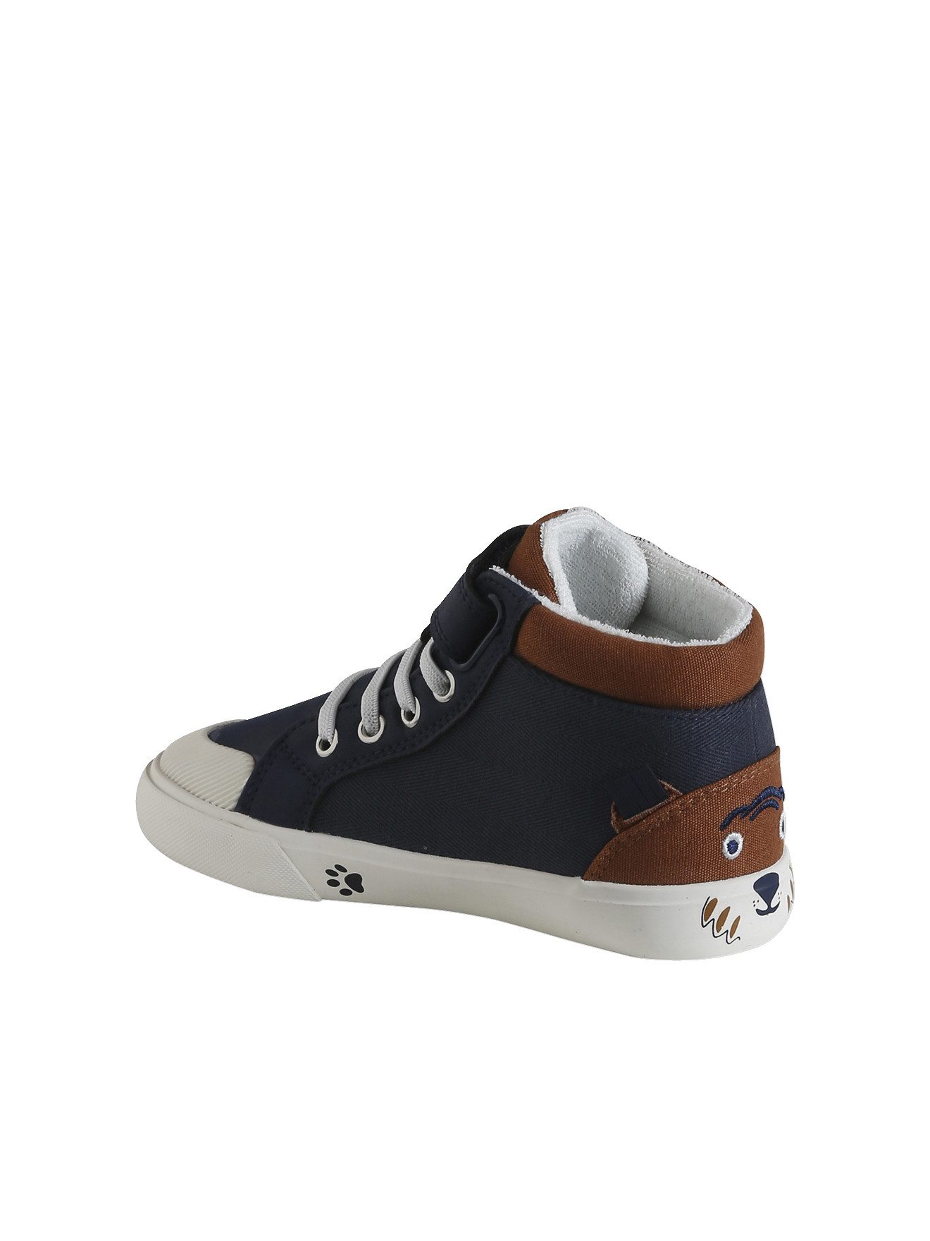 vertbaudet Kinder High Sneakers mit Anziehtrick Sneaker Anziehtrick