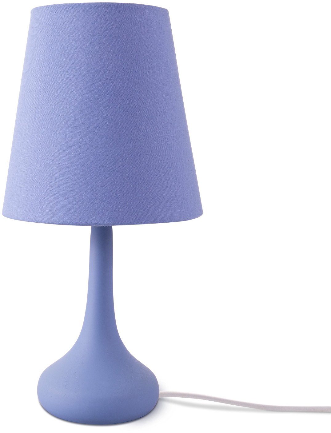 Paco Home Tischleuchte HELA, ohne Leuchtmittel, LED E14 Lampe, Tischleuchte Für Kinderzimmer u. Wohnzimmer Modern blau