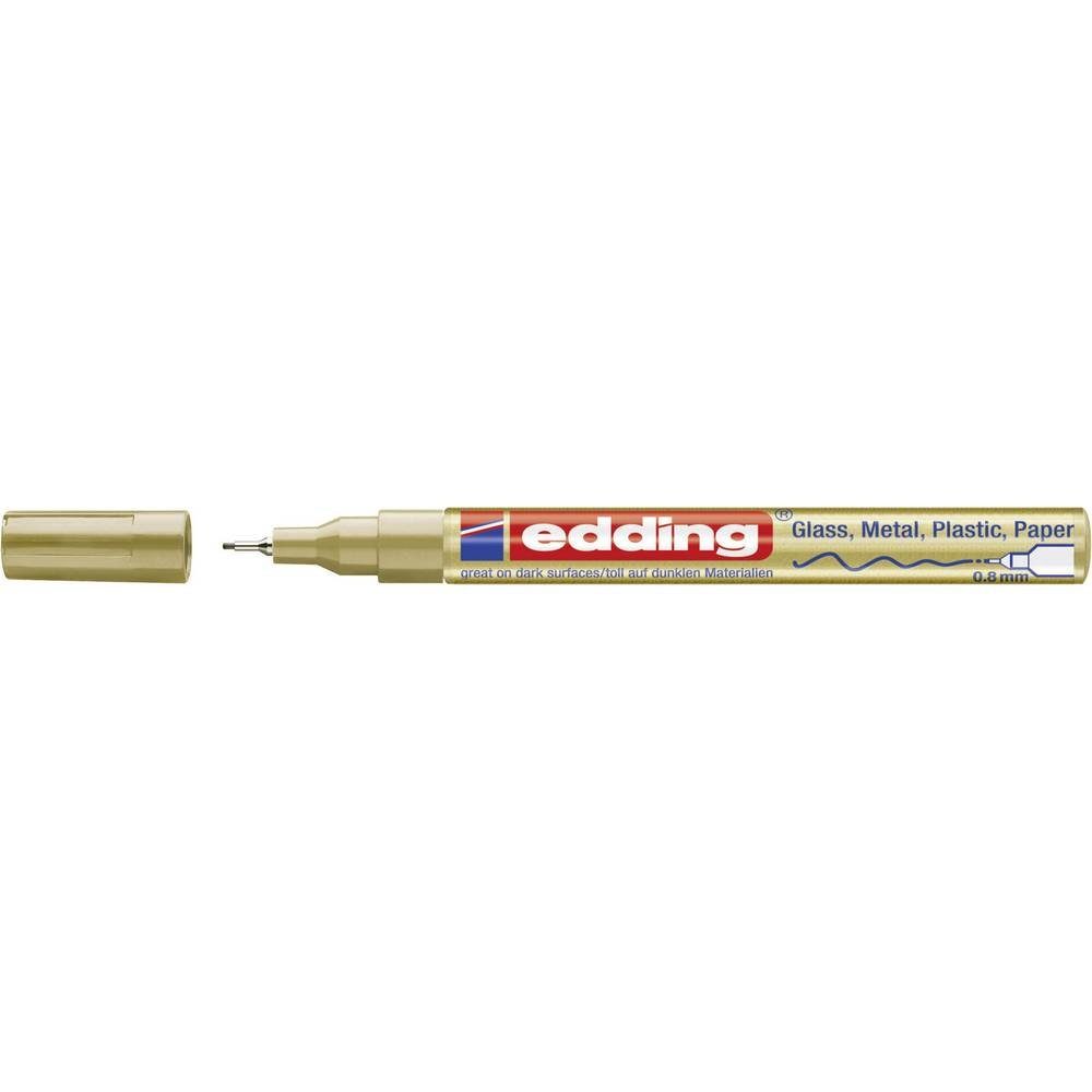 edding Лаковые маркеры Лаковые маркеры 4-9-053 Gold 0.8 mm N/A 4-780-9-053