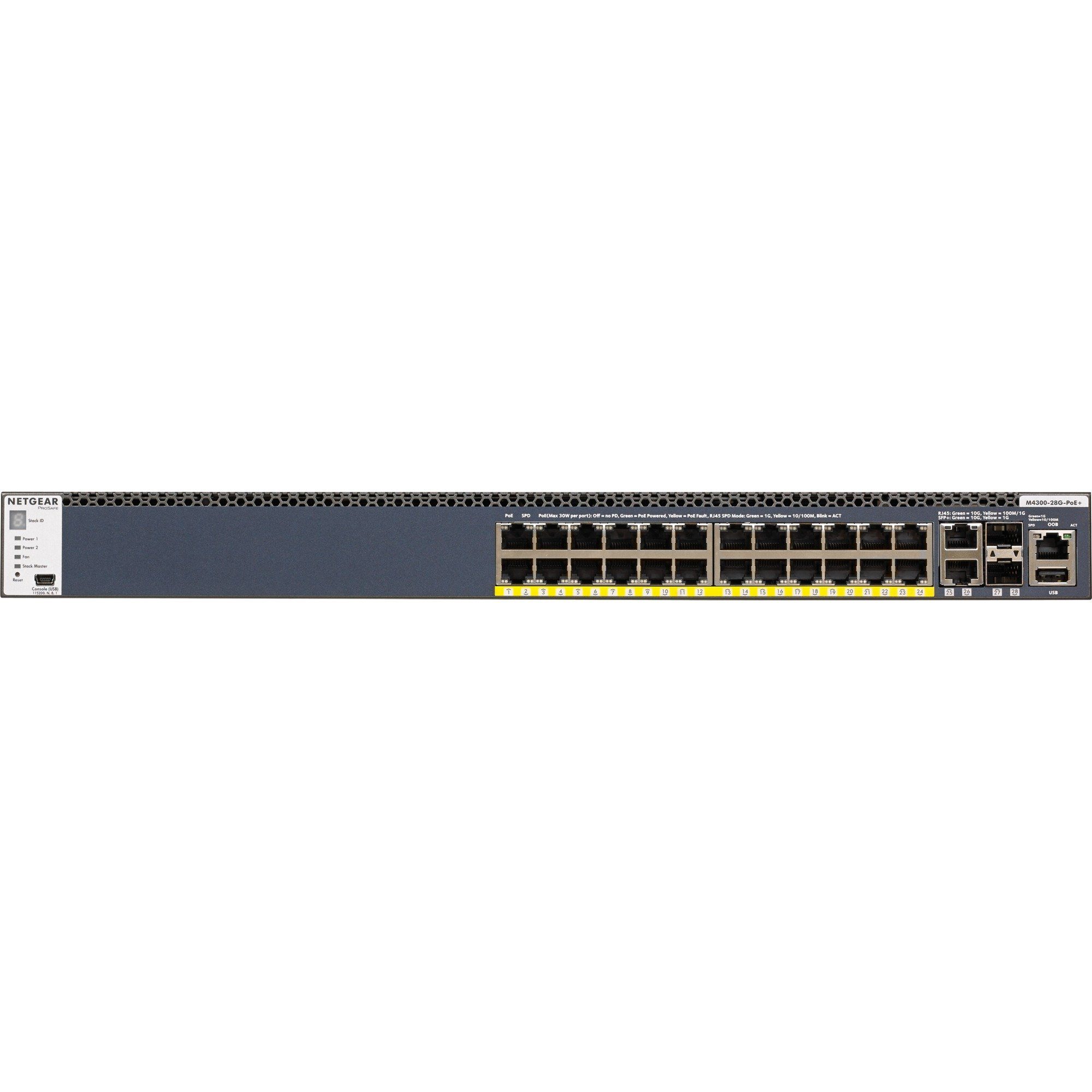 Switch Netgear Netzwerk-Switch NETGEAR M4300-28G-PoE+,