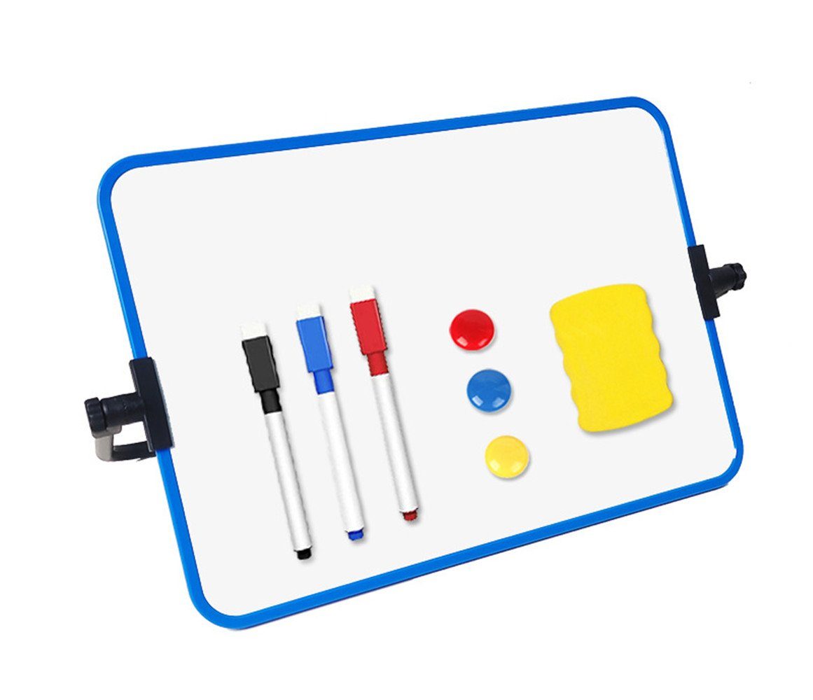 XDeer Magnettafel Whiteboard Magnetwand,kleine doppelseitige Whiteboard Trocken, abwischbare, A4-Format Magnettafel Magnetwand, mit trocken
