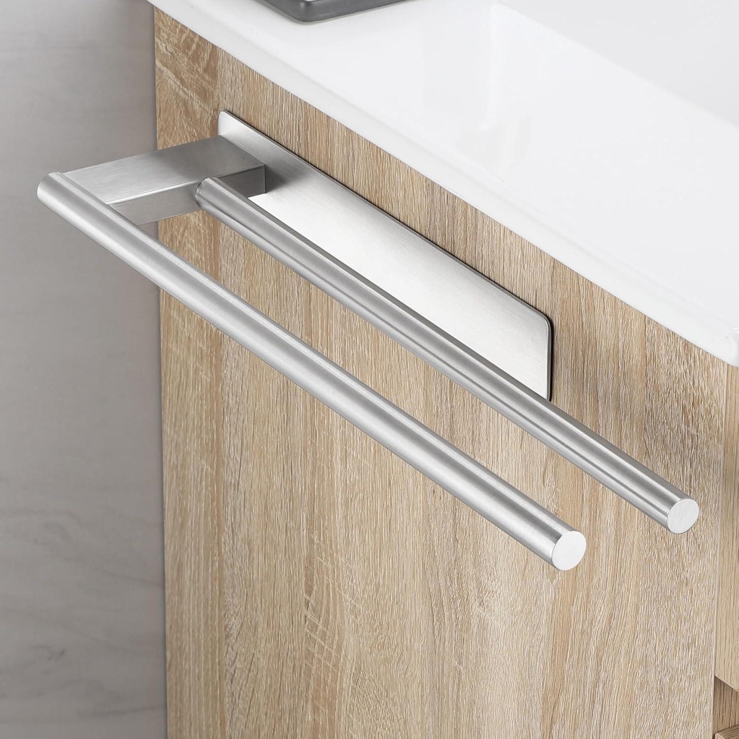 LuxusKollektion Doppelhandtuchhalter Handtuchhalter zweiarmig ohne Bohren günstig online kaufen