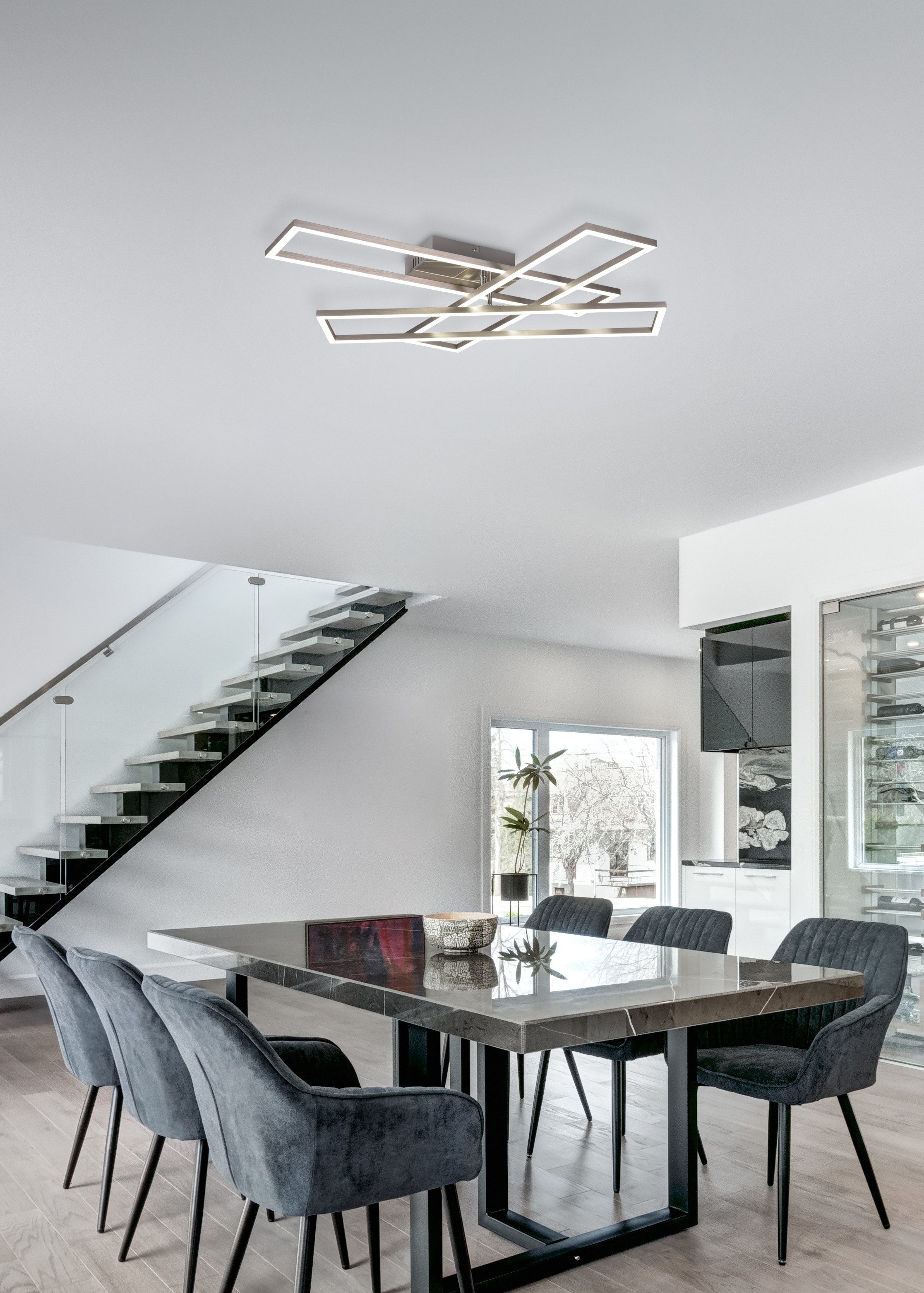 my home LED Deckenleuchte CLAUDIA, Deckenlampe günstig online kaufen