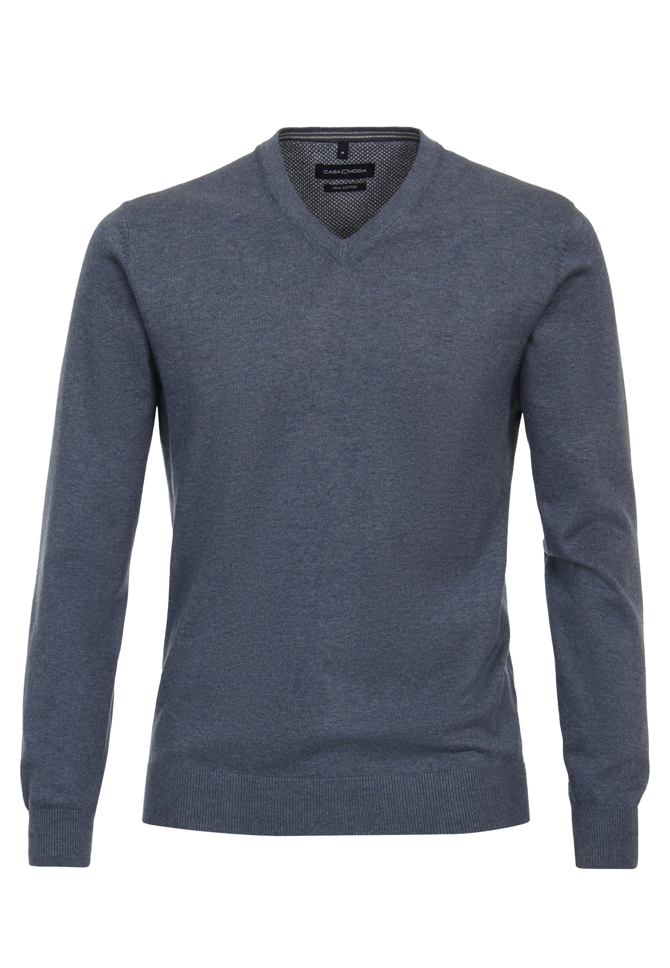 CASAMODA V-Ausschnitt-Pullover Basic (1-tlg) Pullover - günstig online kaufen