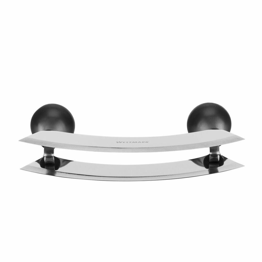 WESTMARK Wiegemesser /Kräuterschneider, mit 2 Klingen, Länge: 17 cm, Due