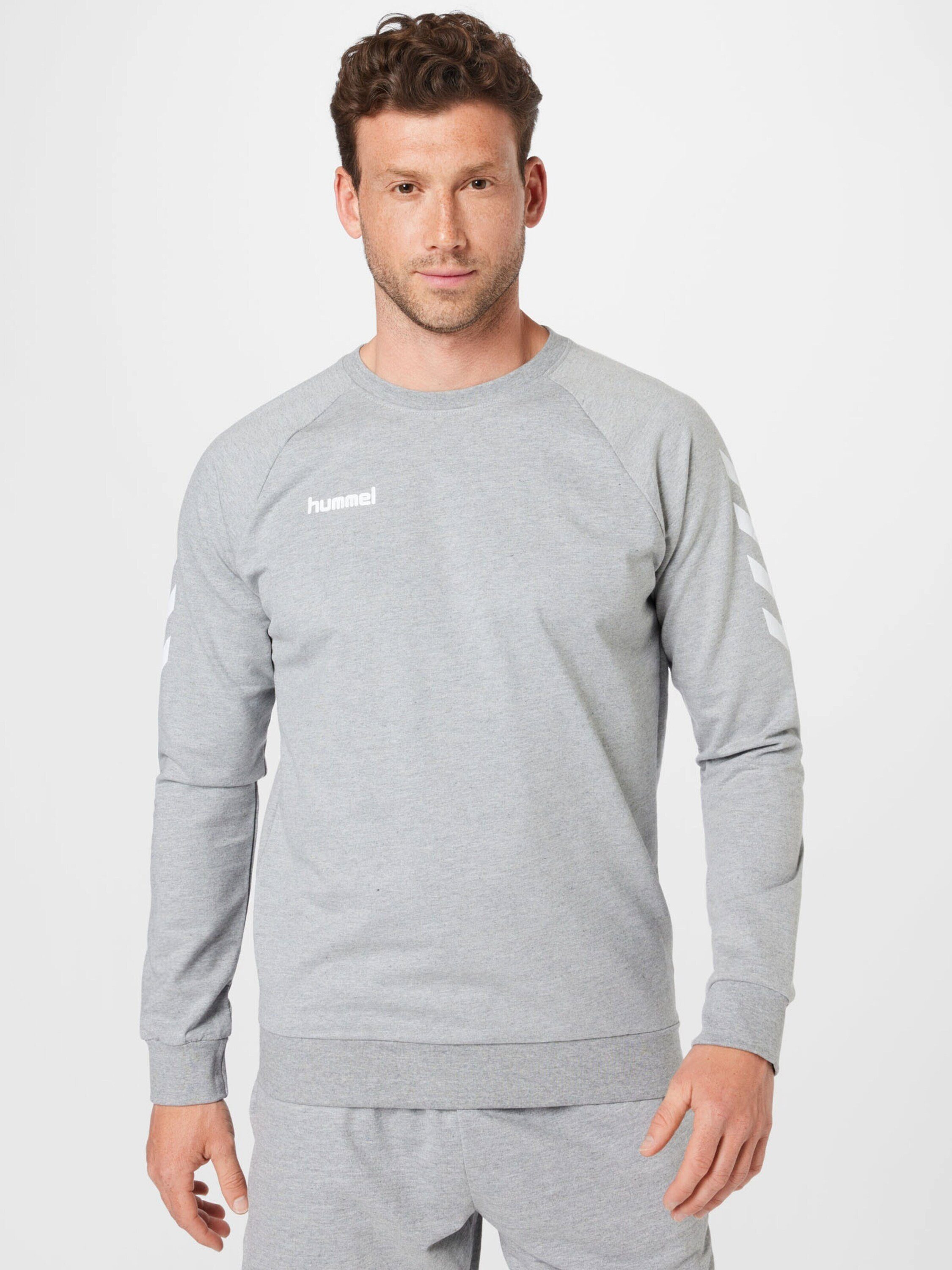 Sweatshirt Grau (1-tlg) hummel