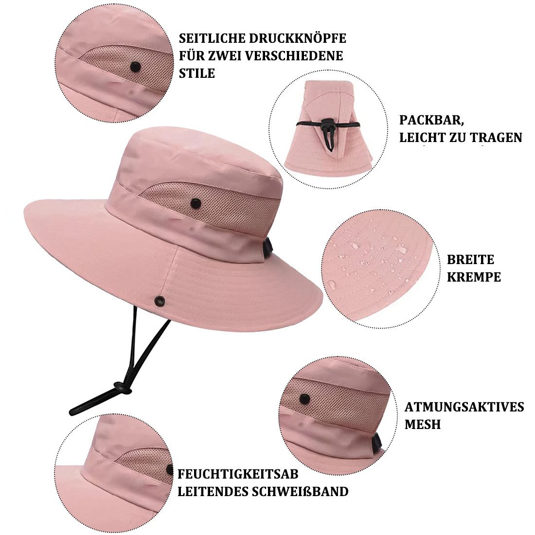 ZEUOPQ Sonnenhut Sonnenhut Faltbarer Sonnenhut UV günstig online kaufen
