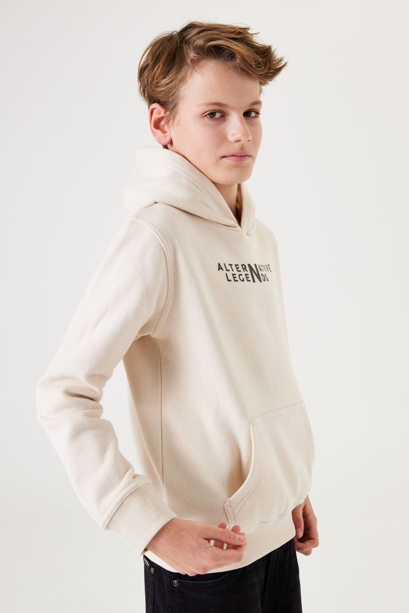 Garcia Sweatshirt mit Schriftprint