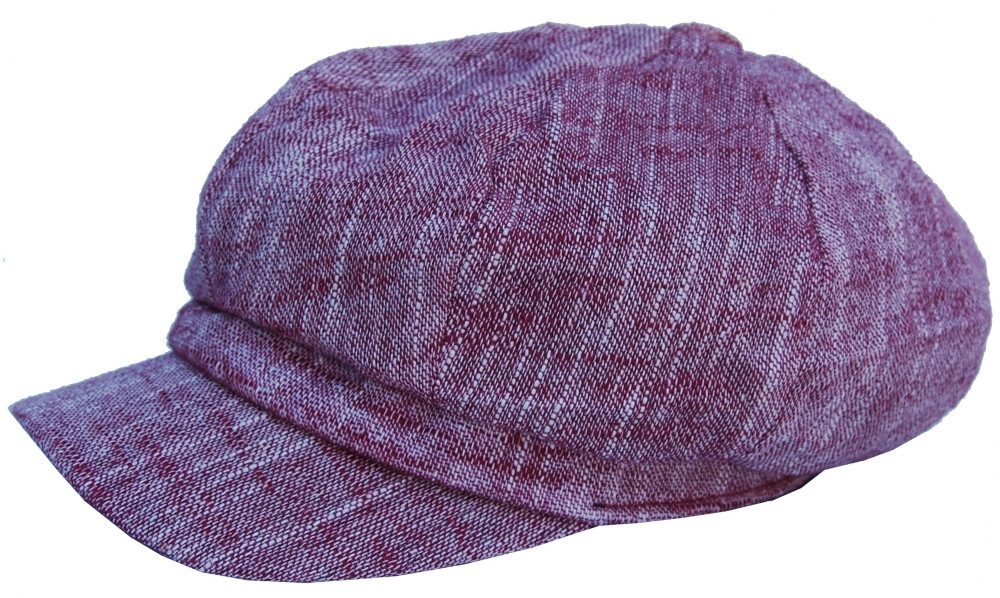 Cool4 Ballonmütze Leinen Bakerboy Newsboy Cap