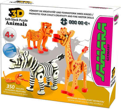 Holzpuzzles Tier Frühpädagogisches Puzzle Spielzeug Zebra Giraffe 