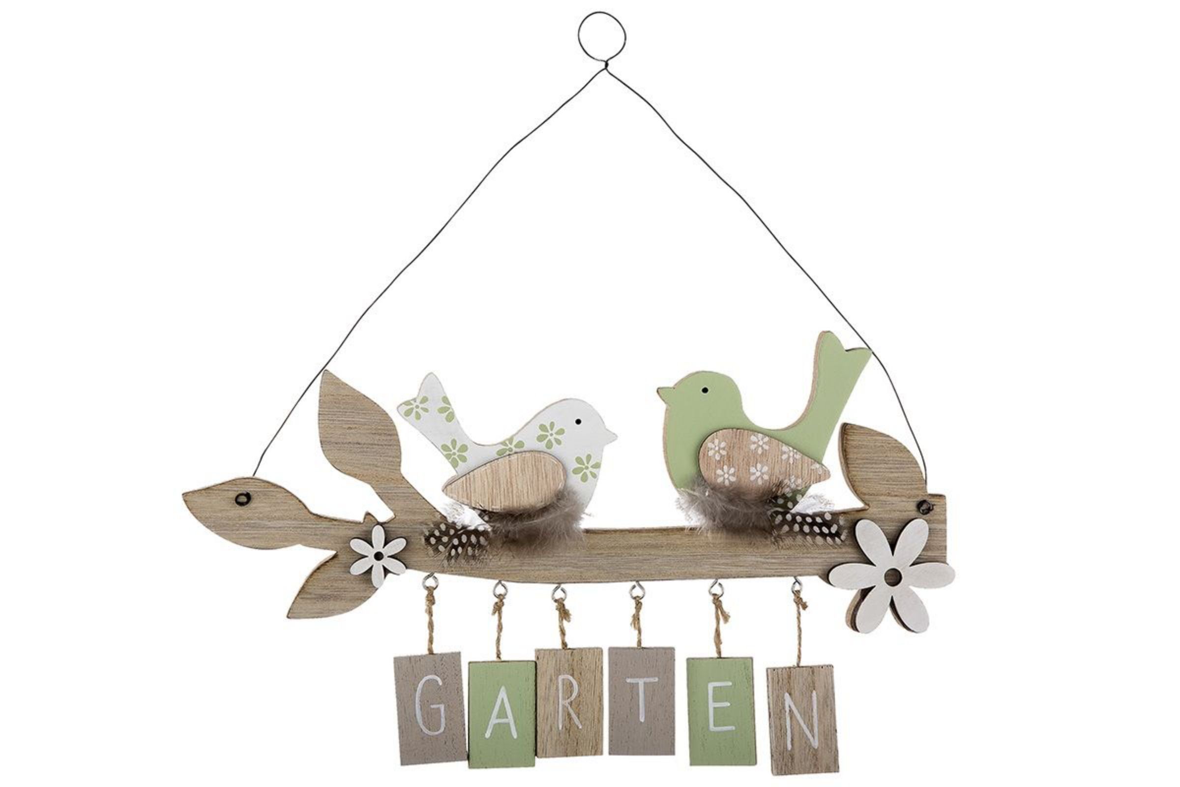 GILDE Wandbild, Garten, Garten Holzhaenger Dekoschild günstig online kaufen
