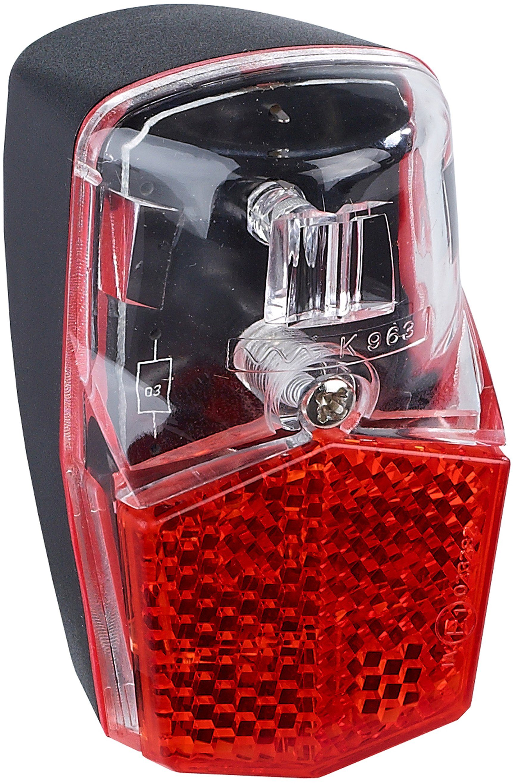 YUOIUX Retro Fahrrad-Rücklicht 12V 6W - Generator-betriebenes Rücklicht