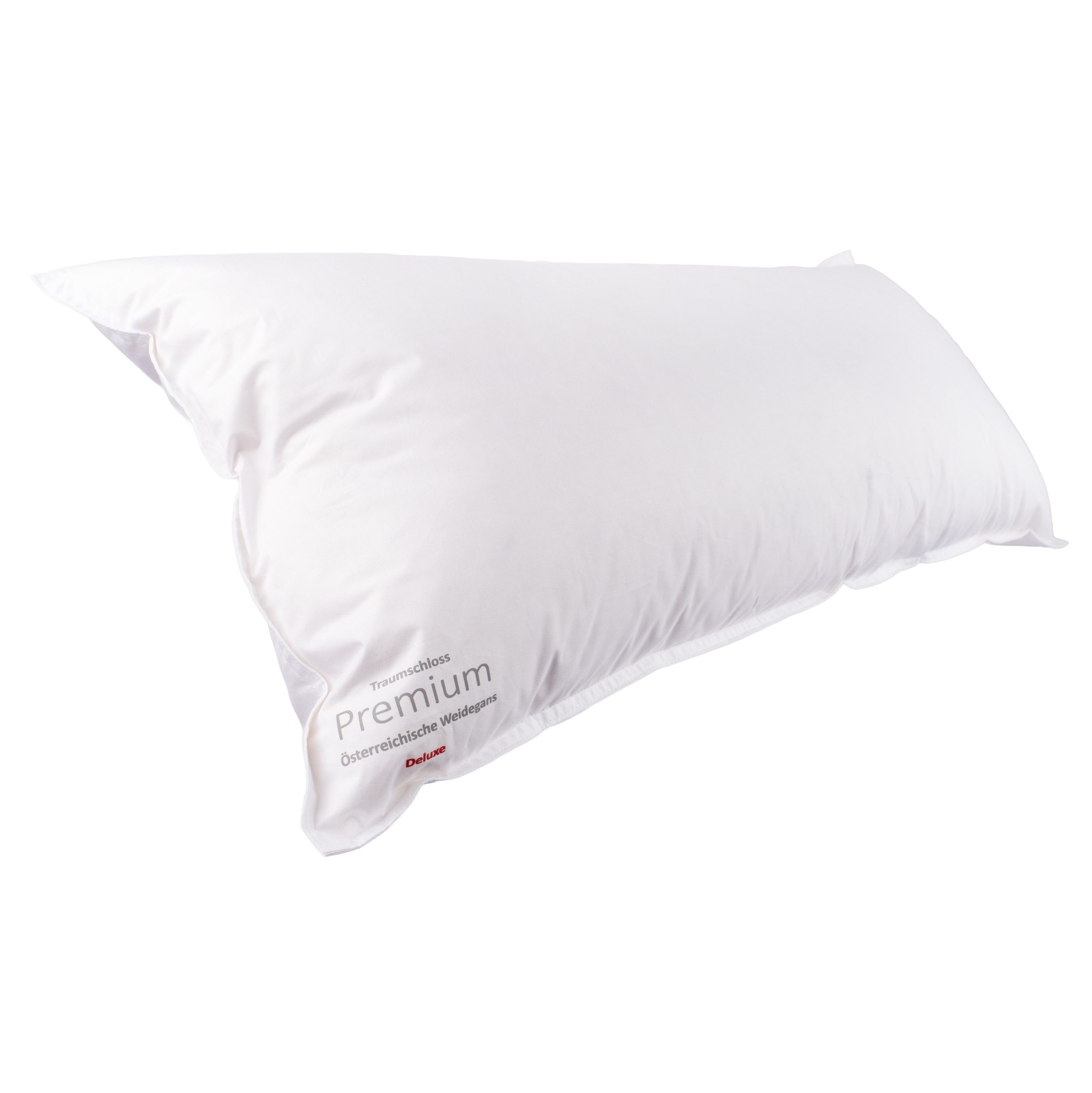 Traumschloss Daunenkissen Premium Deluxe, Füllung: 90% neue weiße canadisch günstig online kaufen