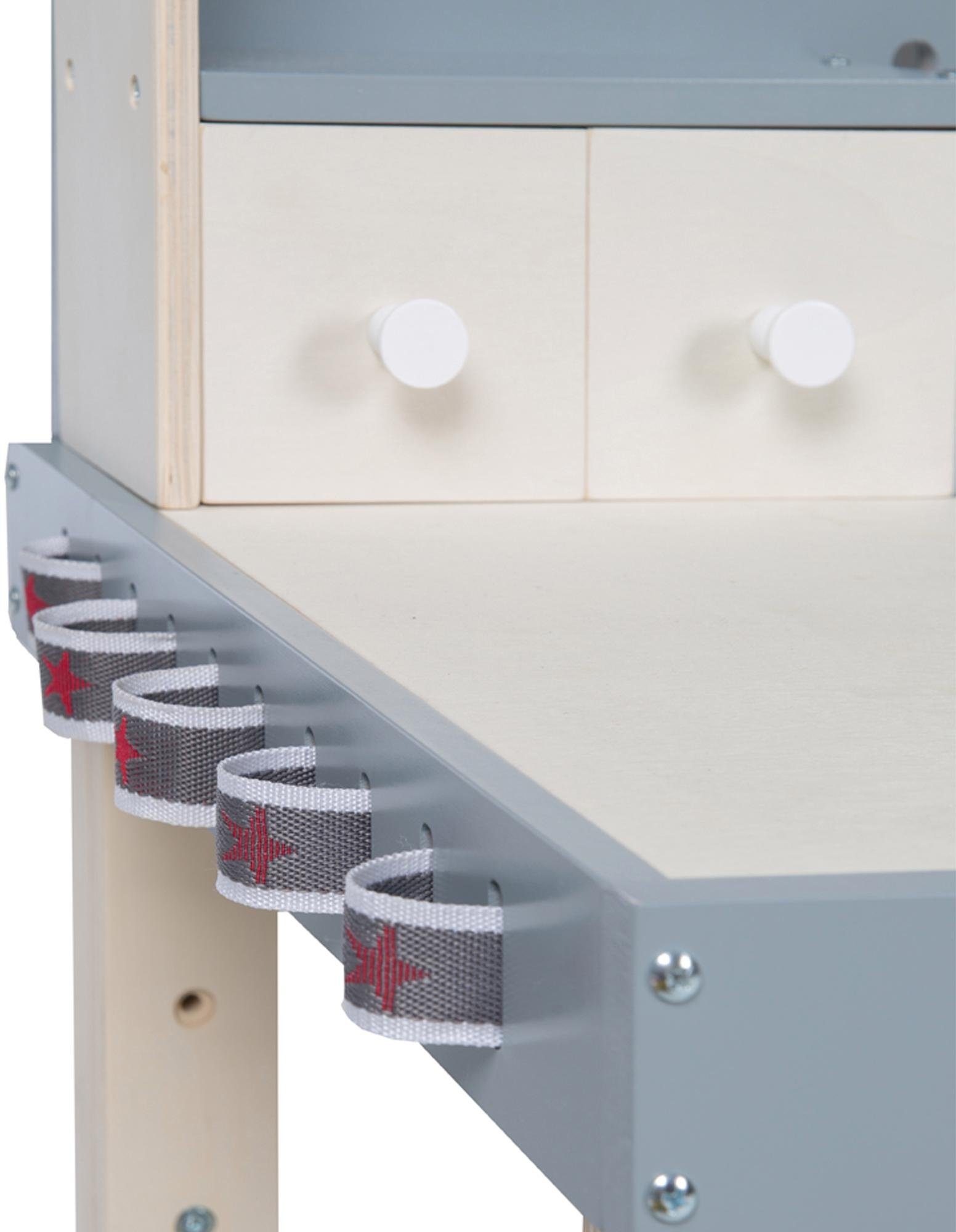 roba® Spielwerkbank Werkbank, Höhenverstellbar