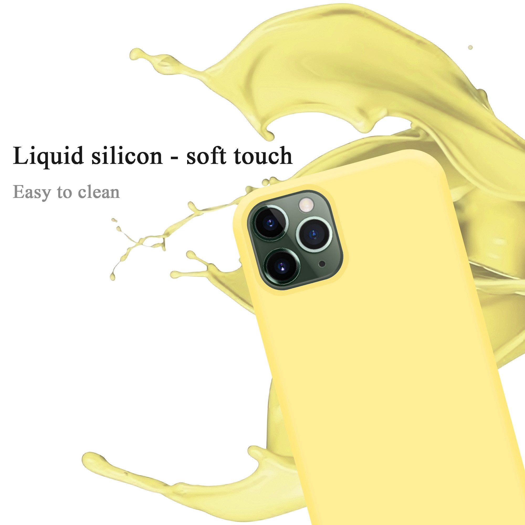 Cadorabo Handyhülle für iPhone 11 PRO MAX Hülle Apple iPhone 11 PRO MAX, Flexible Hülle TPU Silikon Schutzhülle Back Cover Case