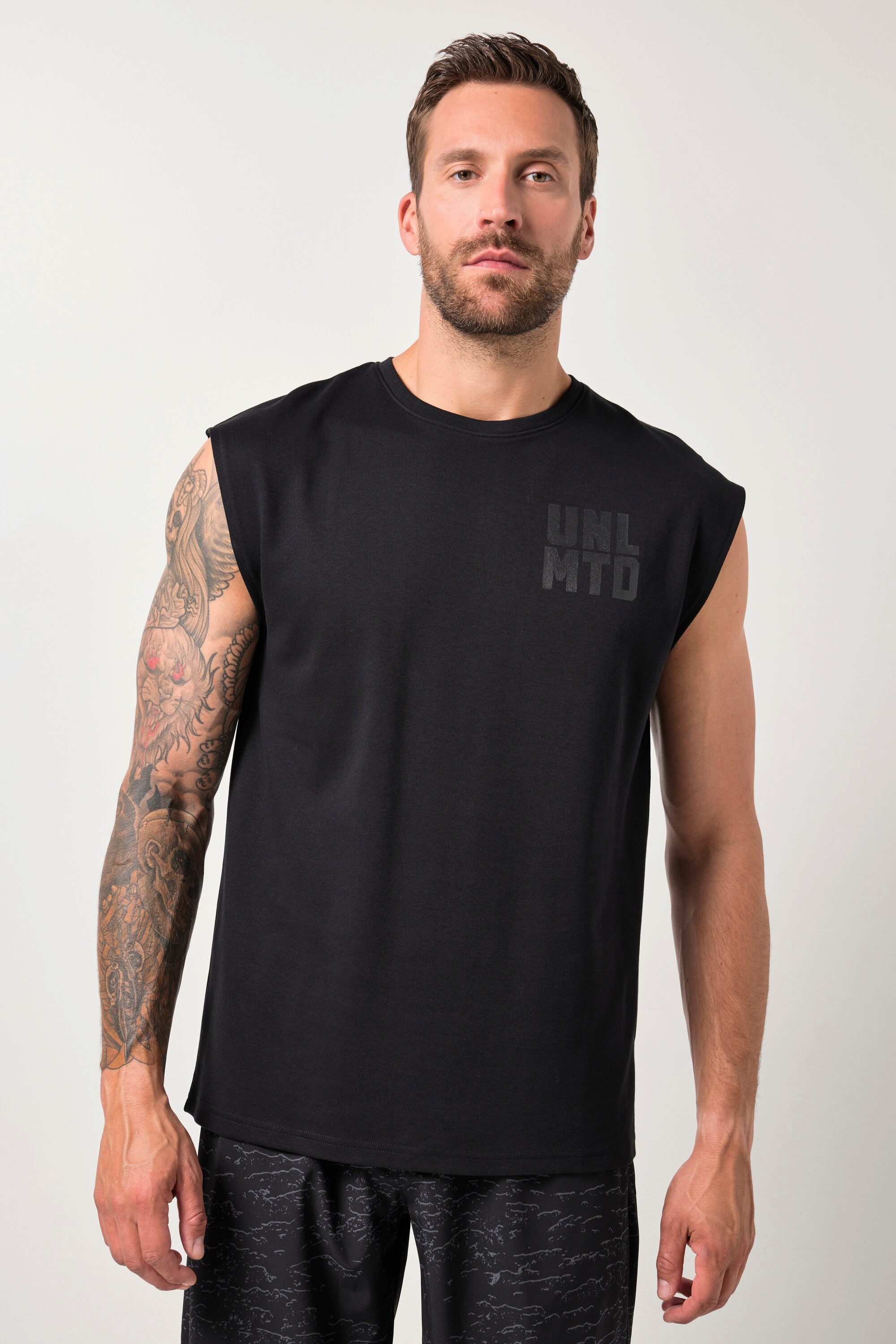 JP1880 T-Shirt Tanktop Fitness oversized Brustprint günstig online kaufen