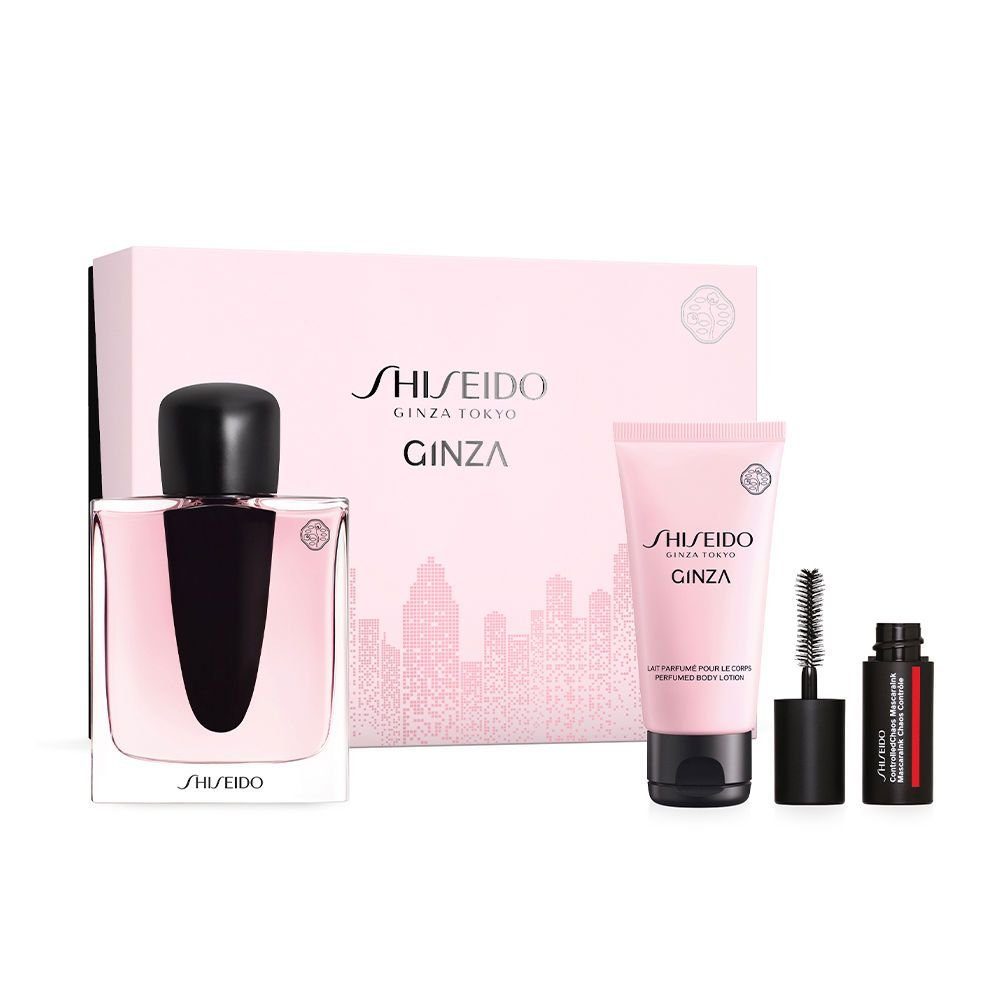SHISEIDO Eau de Parfum SET Shiseido GINZA TOKYO EDP 90 ml + BL 50 ml + Mascara