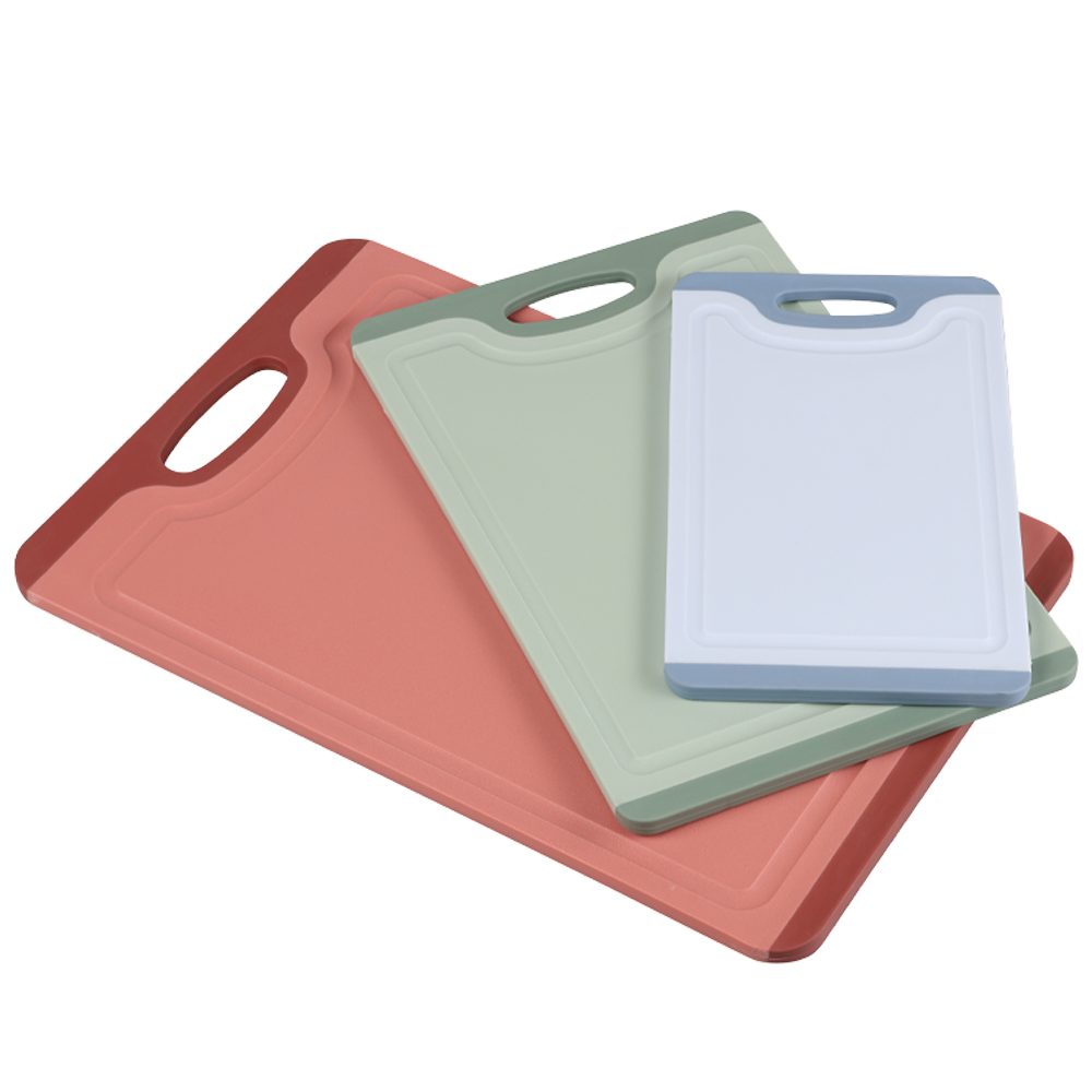 KESPER® Schneidebrett 3er Set Schneidebretter mit RUTSCH-STOPP, spülmaschinengeeignet, (1-St)